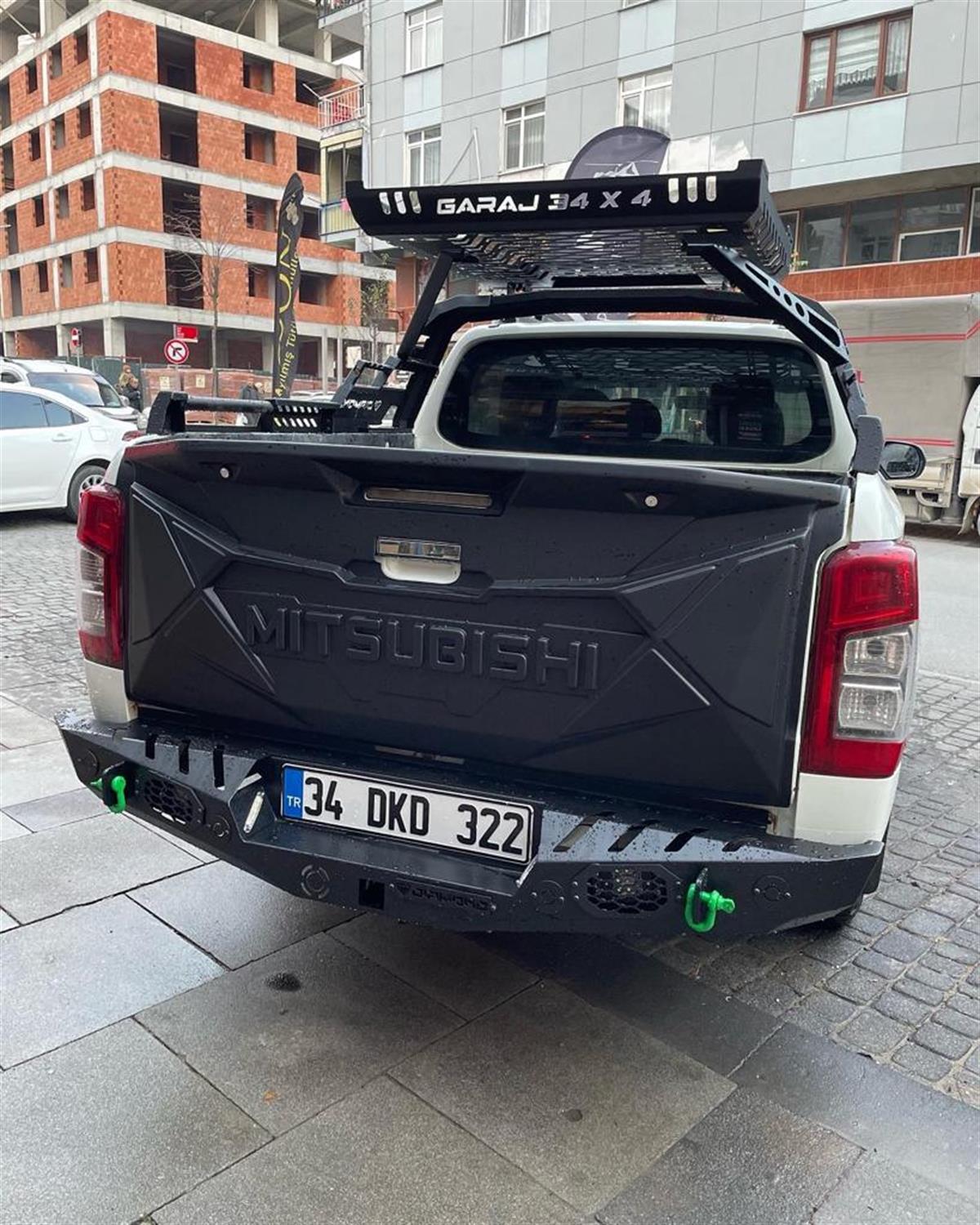Mitsubishi L 200 Arka Bagaj Kapağı Kaplama 