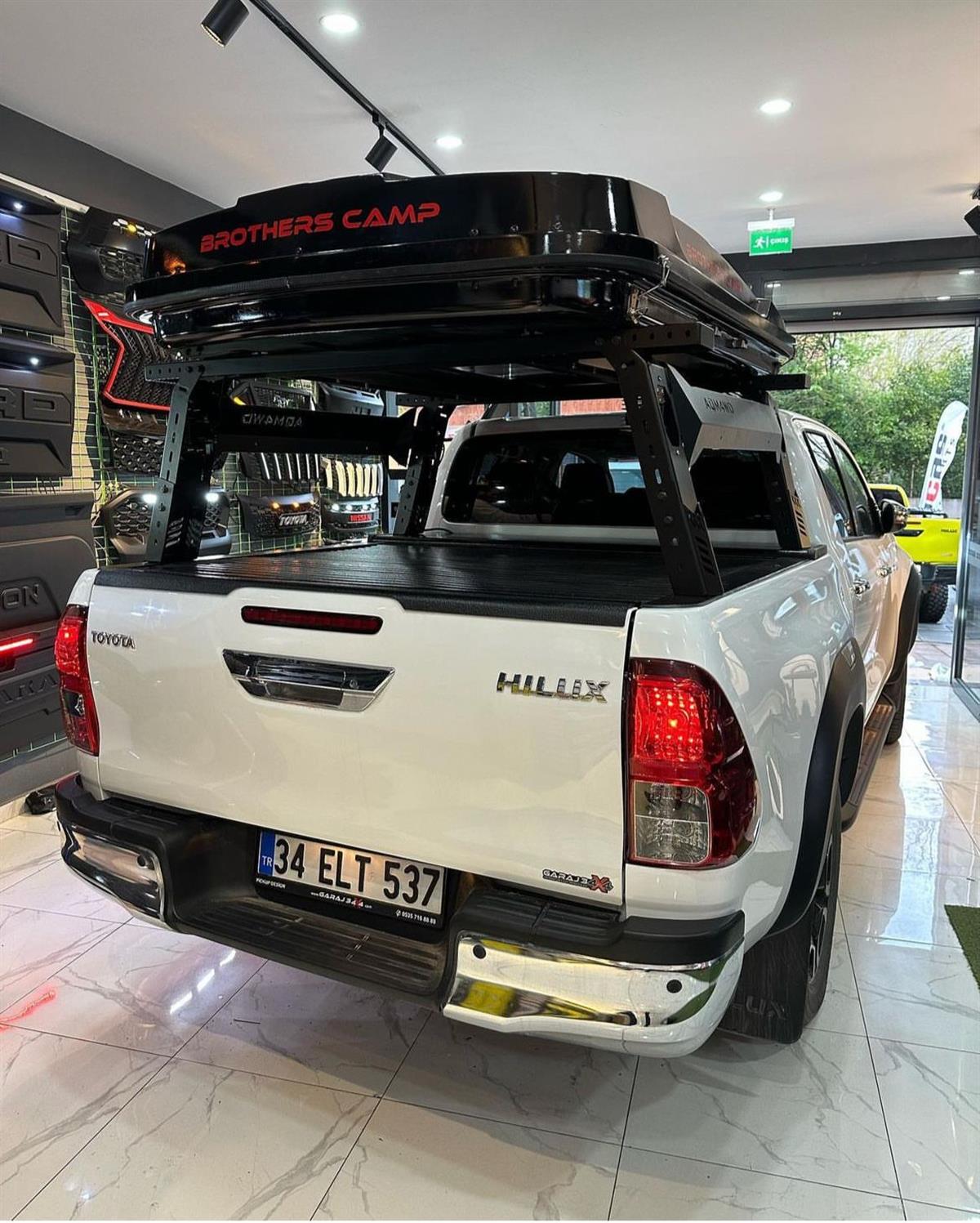  Aqm S75 Işıklı Çadır Taşıyıcı Rollbar 