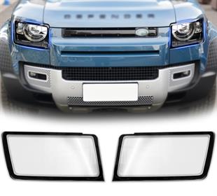Ön Far Dış Koruma Camı Sağ New Defender Glass - Lr129873 - Lr129870 - Lr129866 - Lr129846