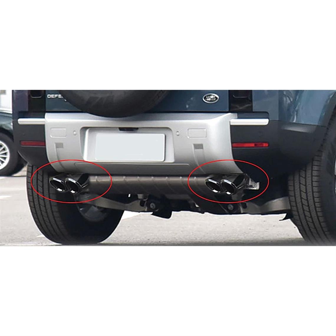 EGZOZ UCU SETİ (KROM) NEW DEFENDER LR129581 - LR129584