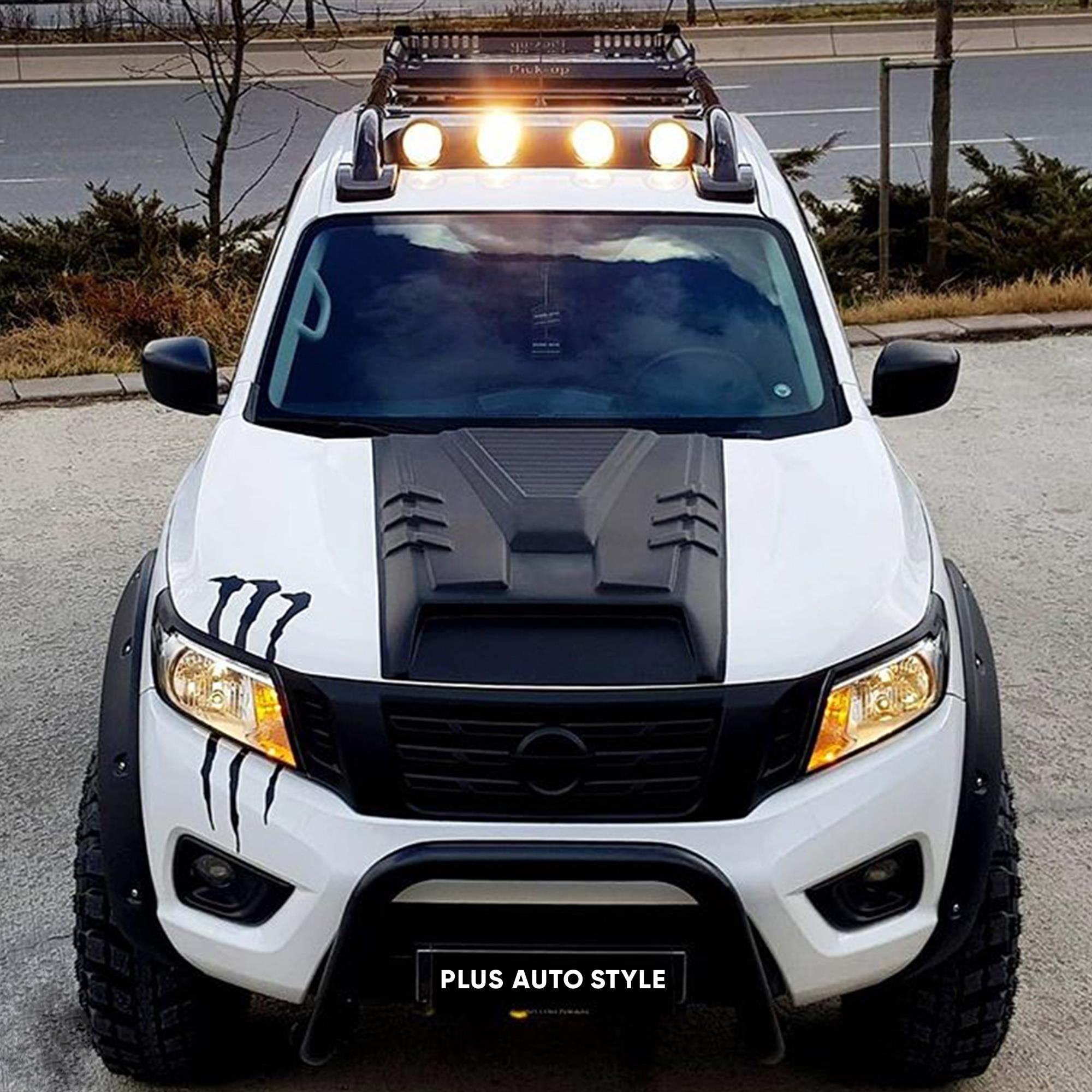 nissan navara kaput üstü kabartma scoop
