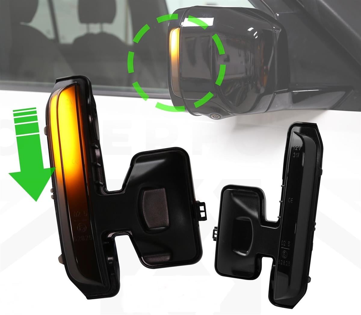 YAN AYNA LED SETİ NEW DEFENDER