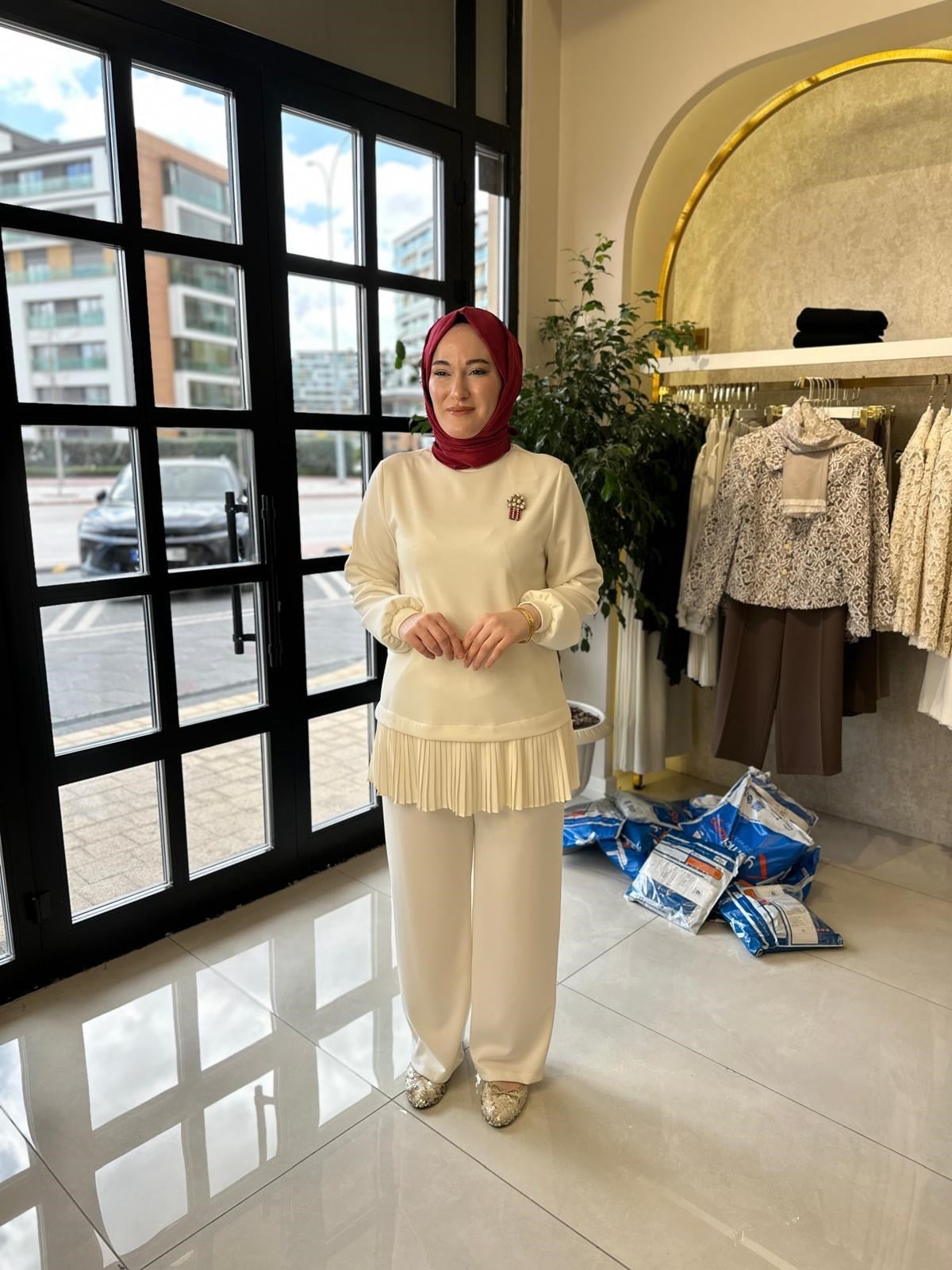 1079 Nuss Pantolon Takım