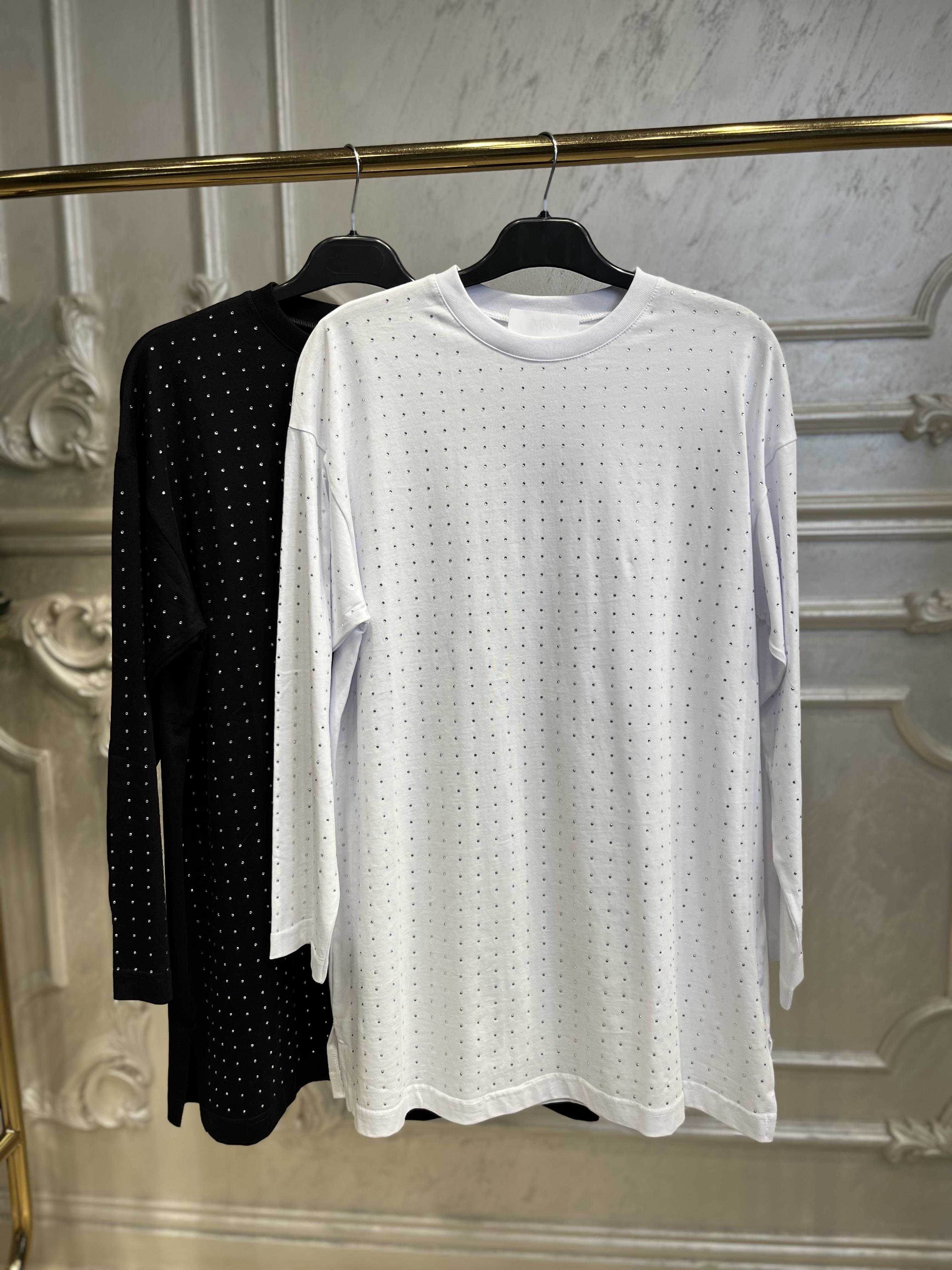1386 Taşlı T-Shirt