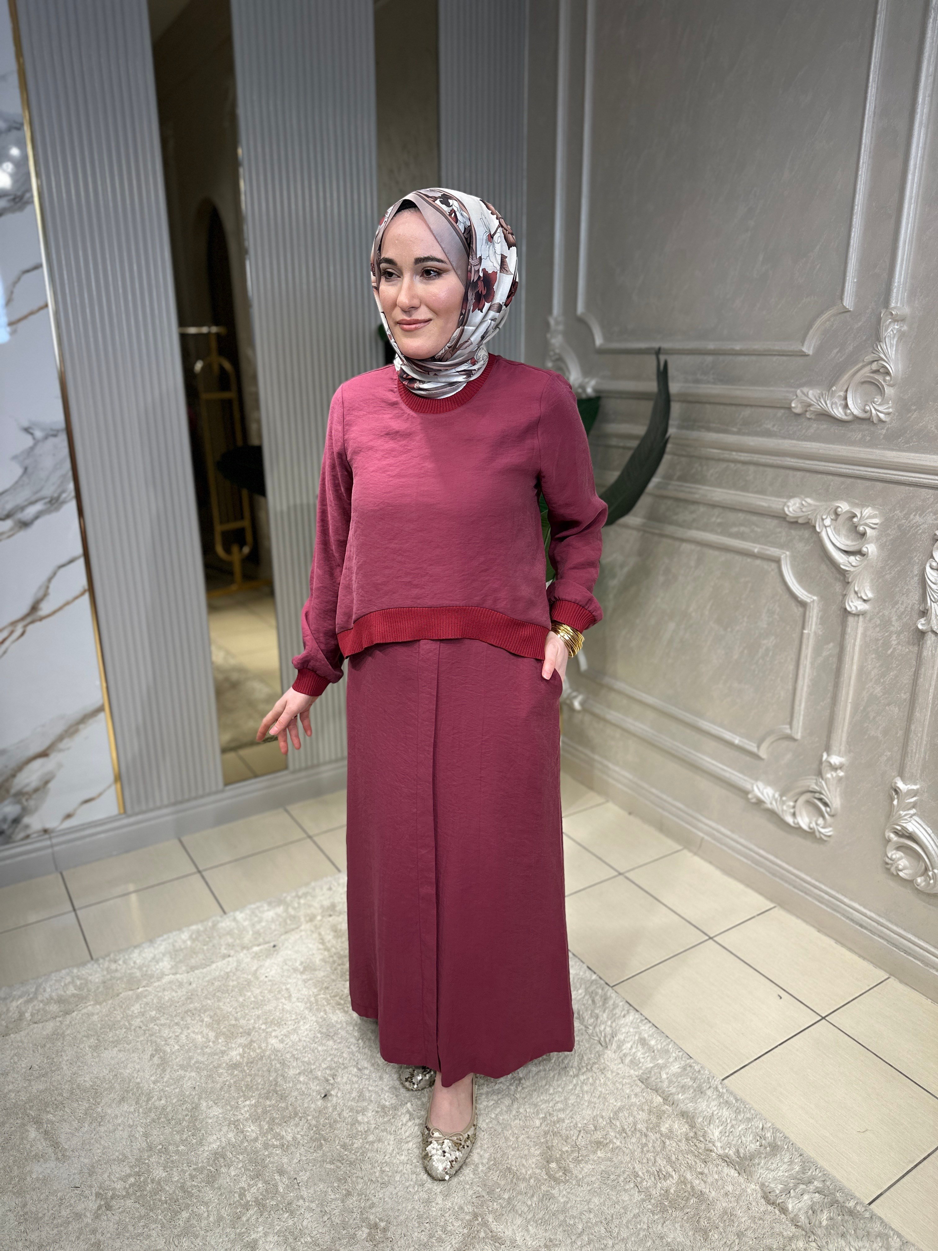 2044 Tencel Elbise
