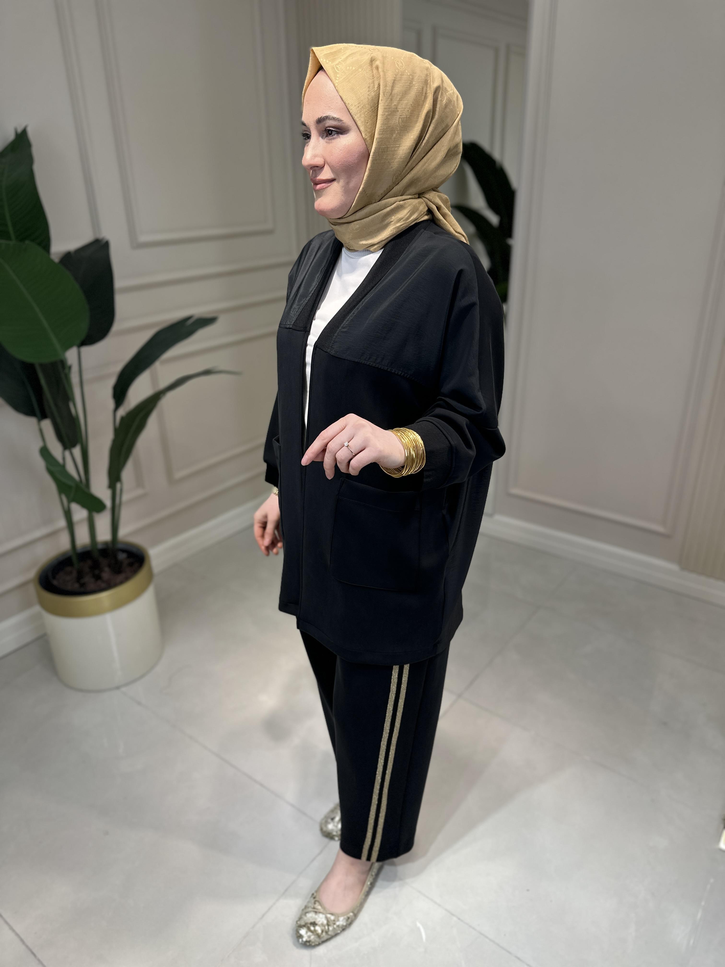 3244 Ghisa Pantolonlu Takım