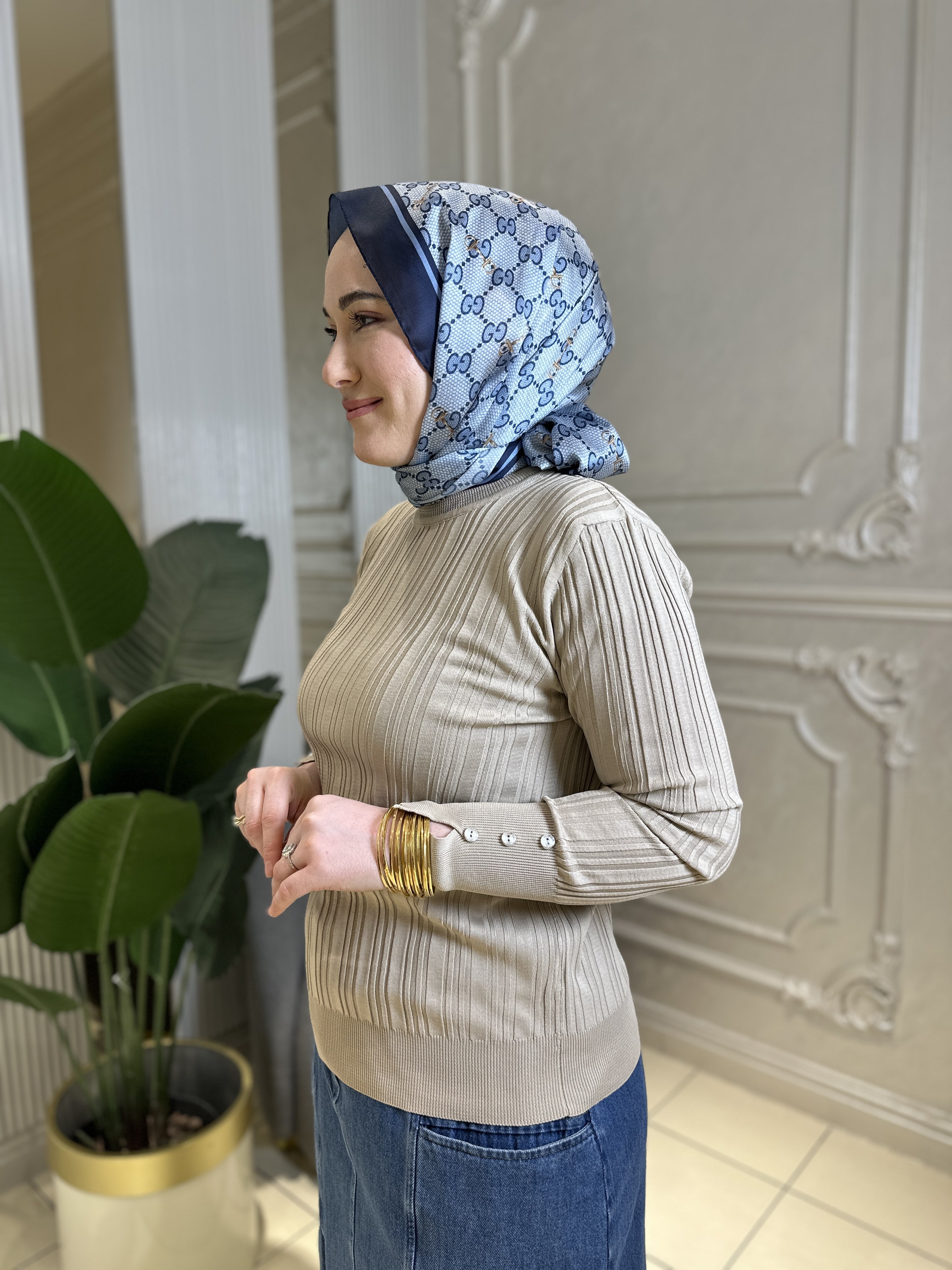 34030 Merserize Kısa Kazak