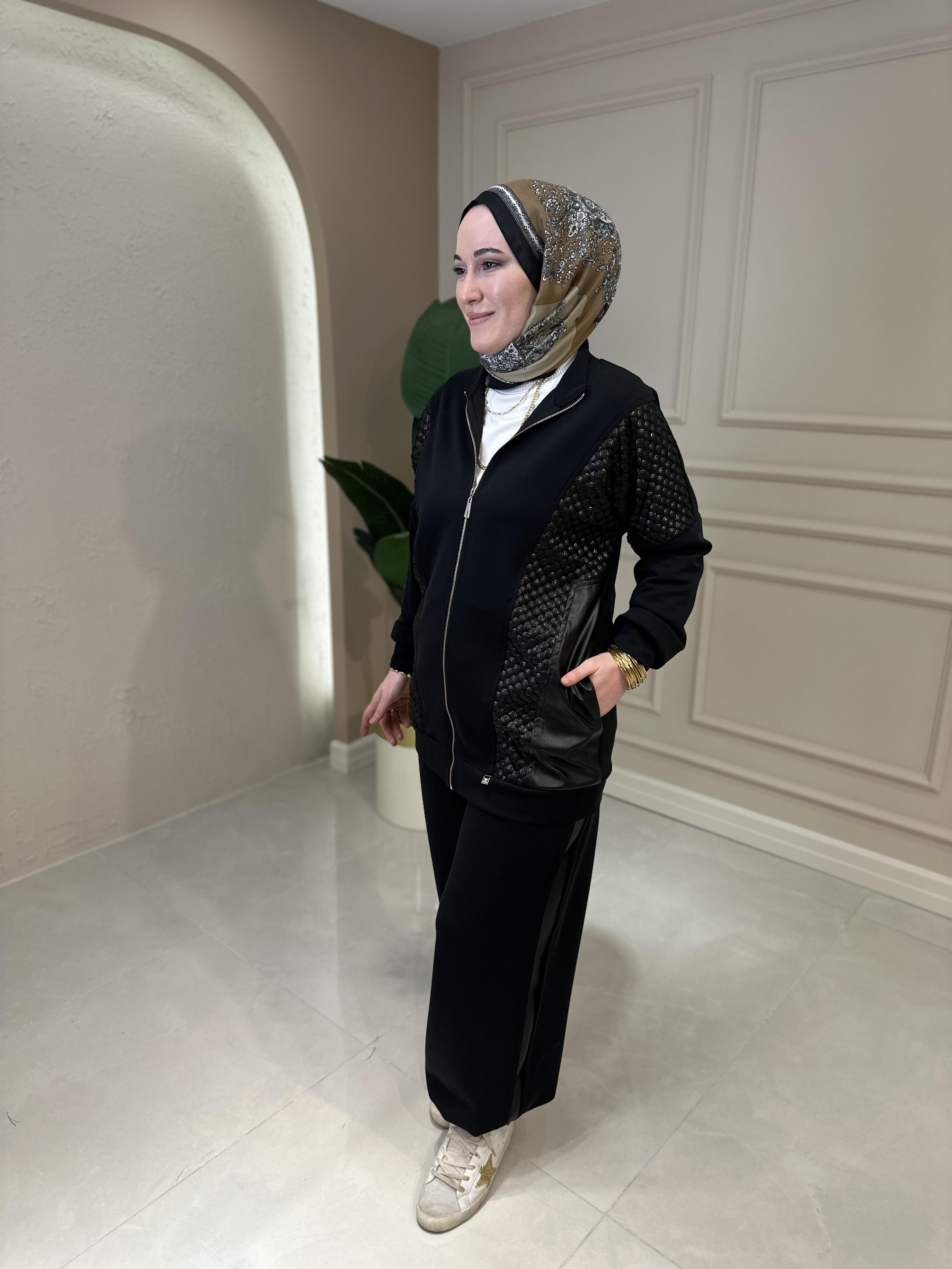 4146 Ghisa Pantolonlu Takım