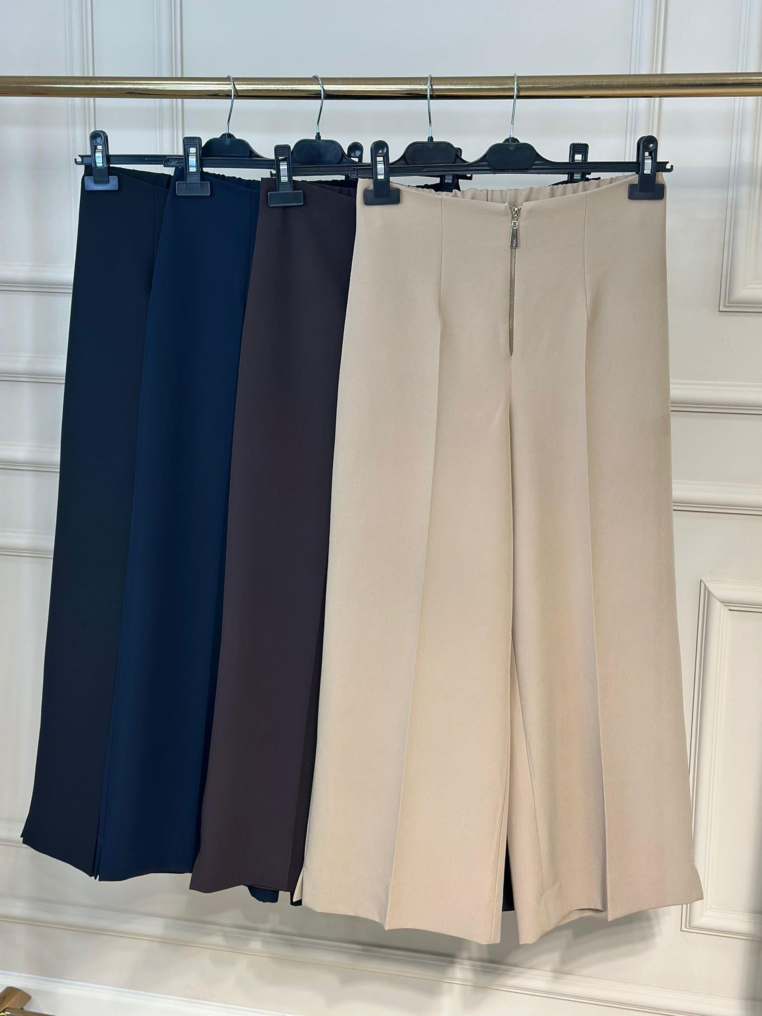 5565 Queen Kısa Geniş Paça Pantolon
