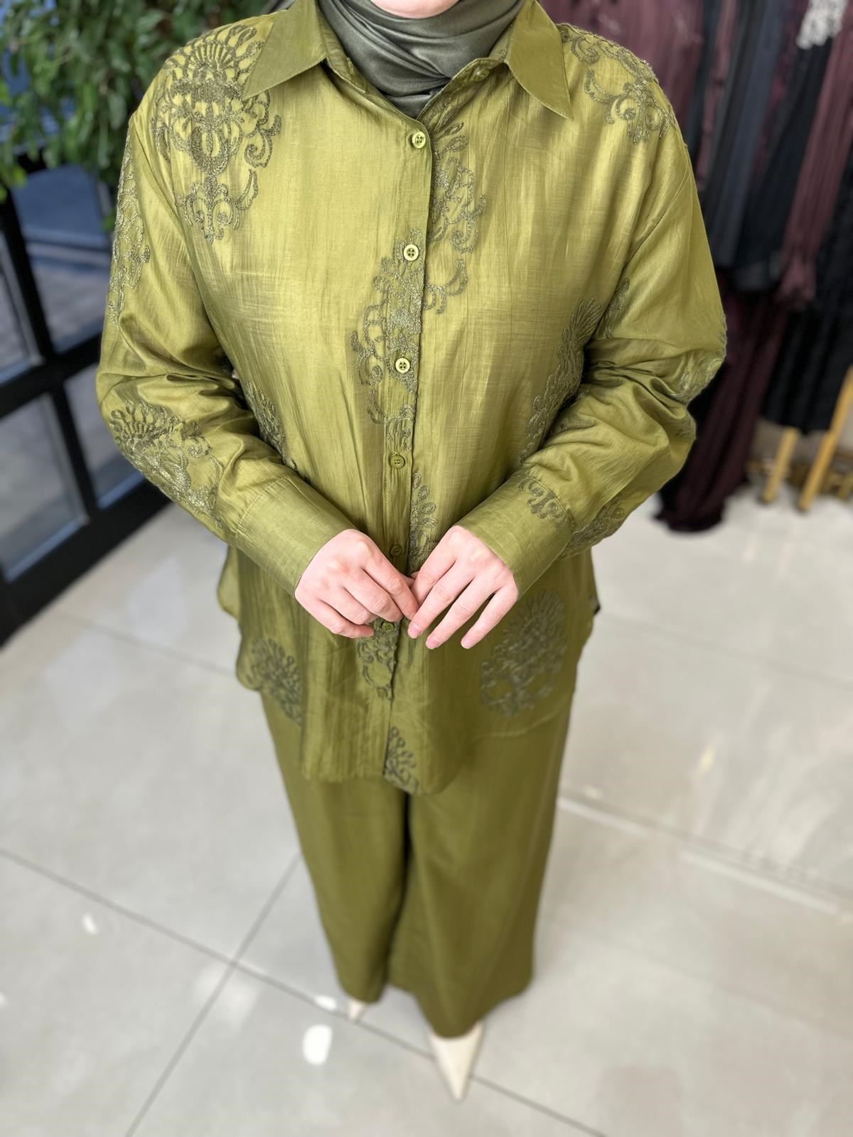 9144 Ghisa Pantolon Takım