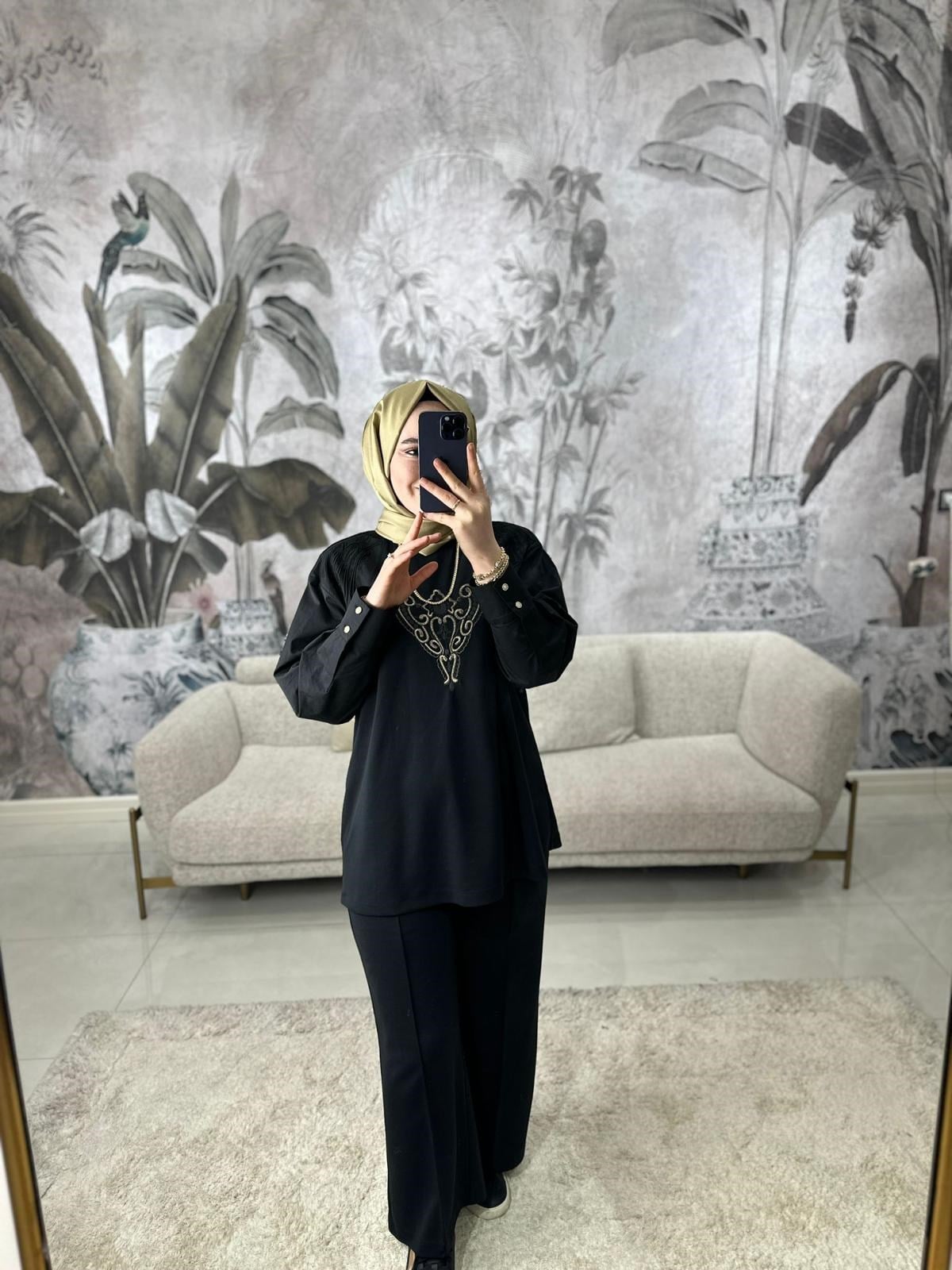 9158 Ghisa Pantolon Takım