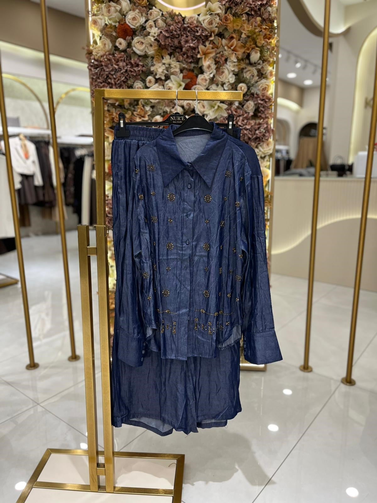 İthal Nakışlı Tencel Takım