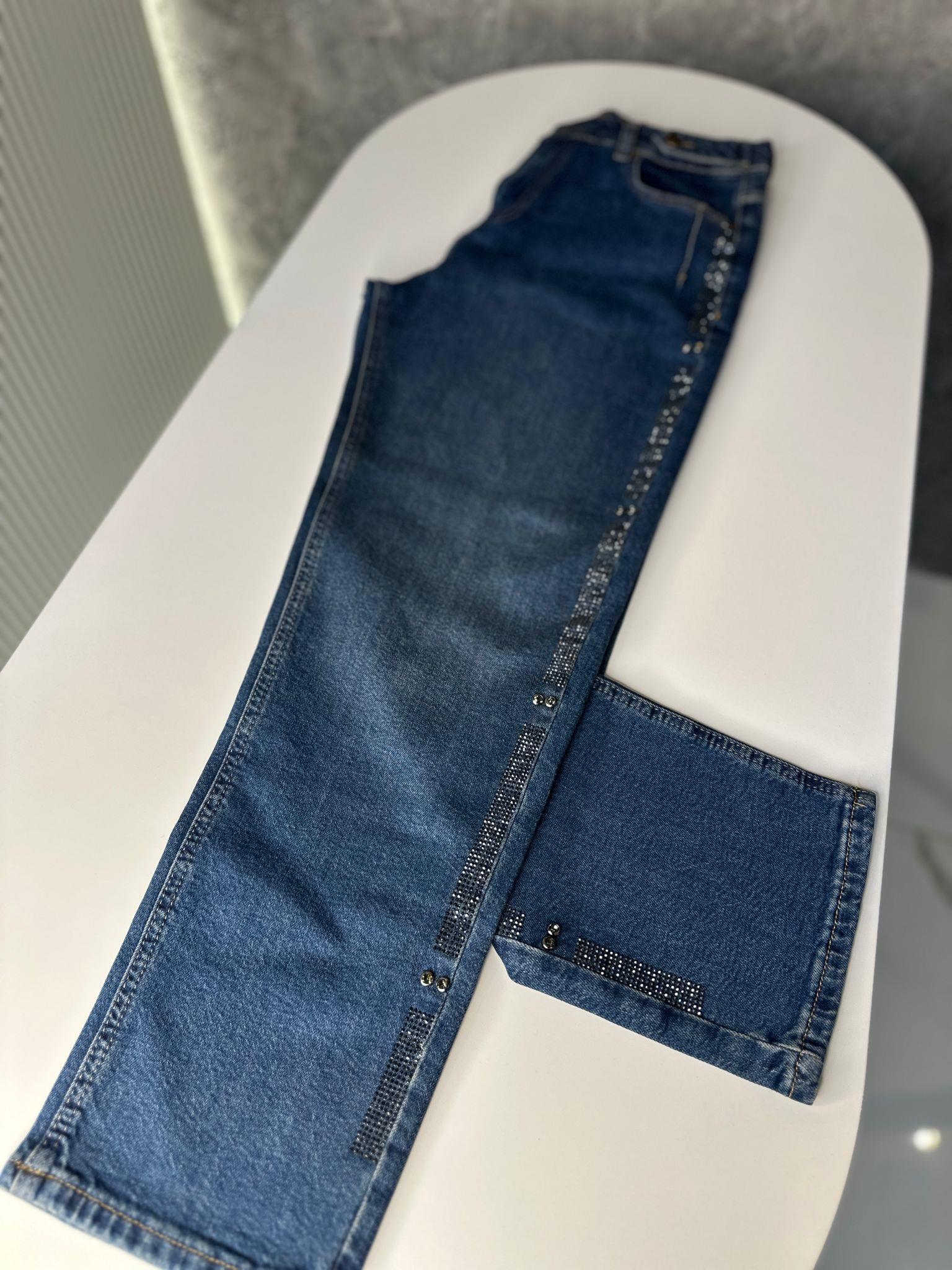 La Carte 6011 Taşlı Mom Jeans