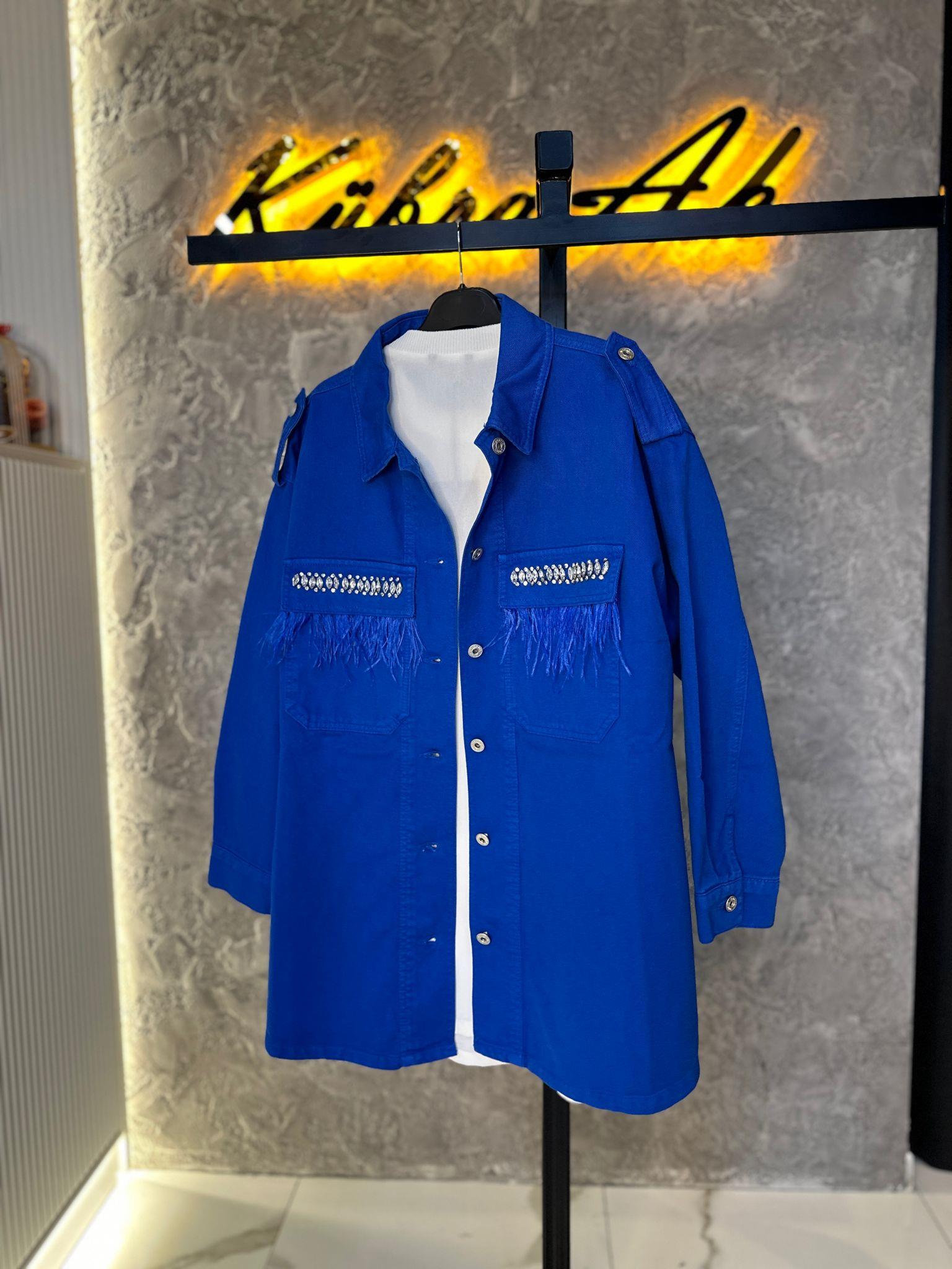 Magazin 6940 Gabardin Tüylü Ceket