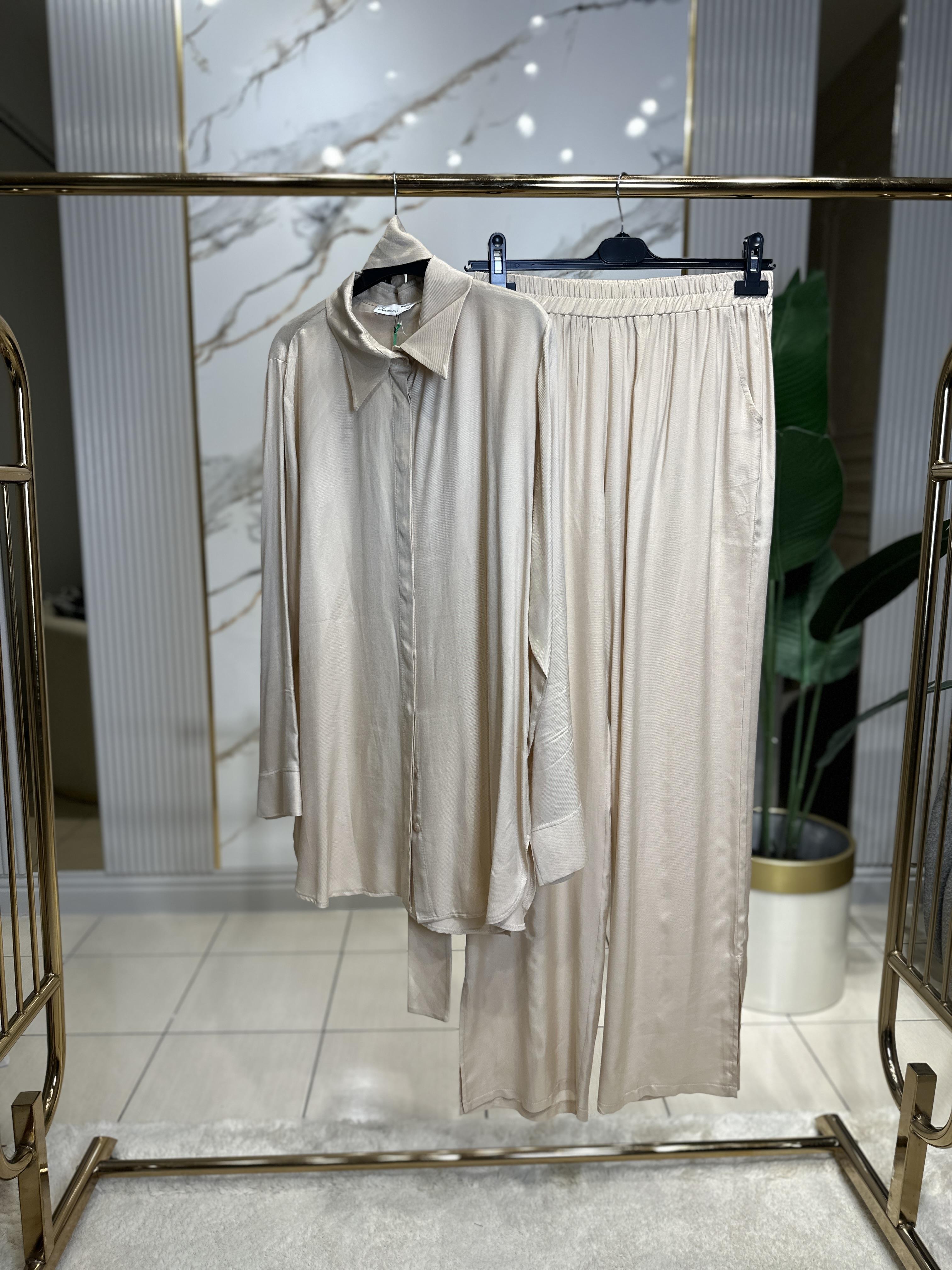 Missemramis4464 Floş Saten Takım