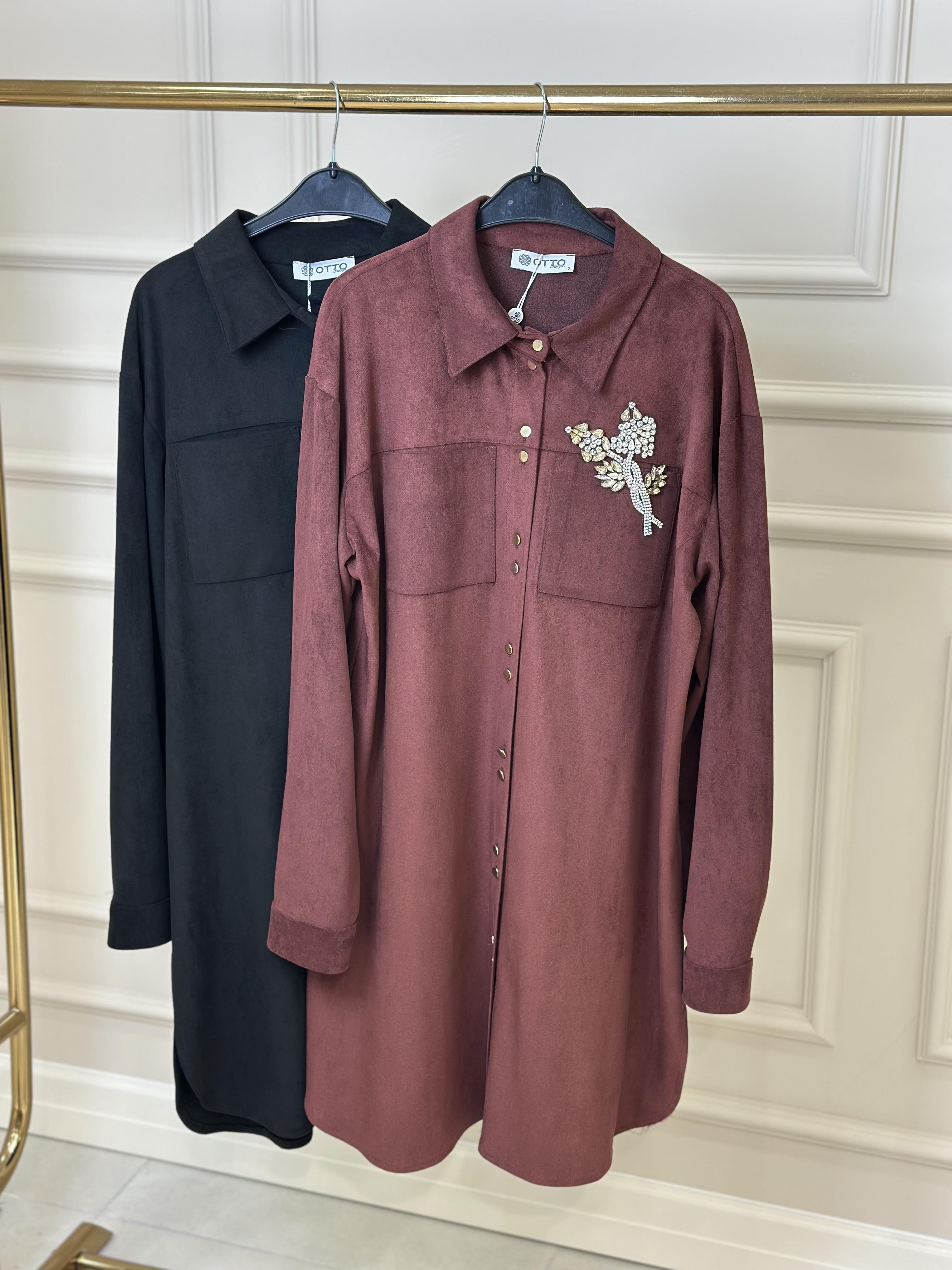 3300 Süet Tunik