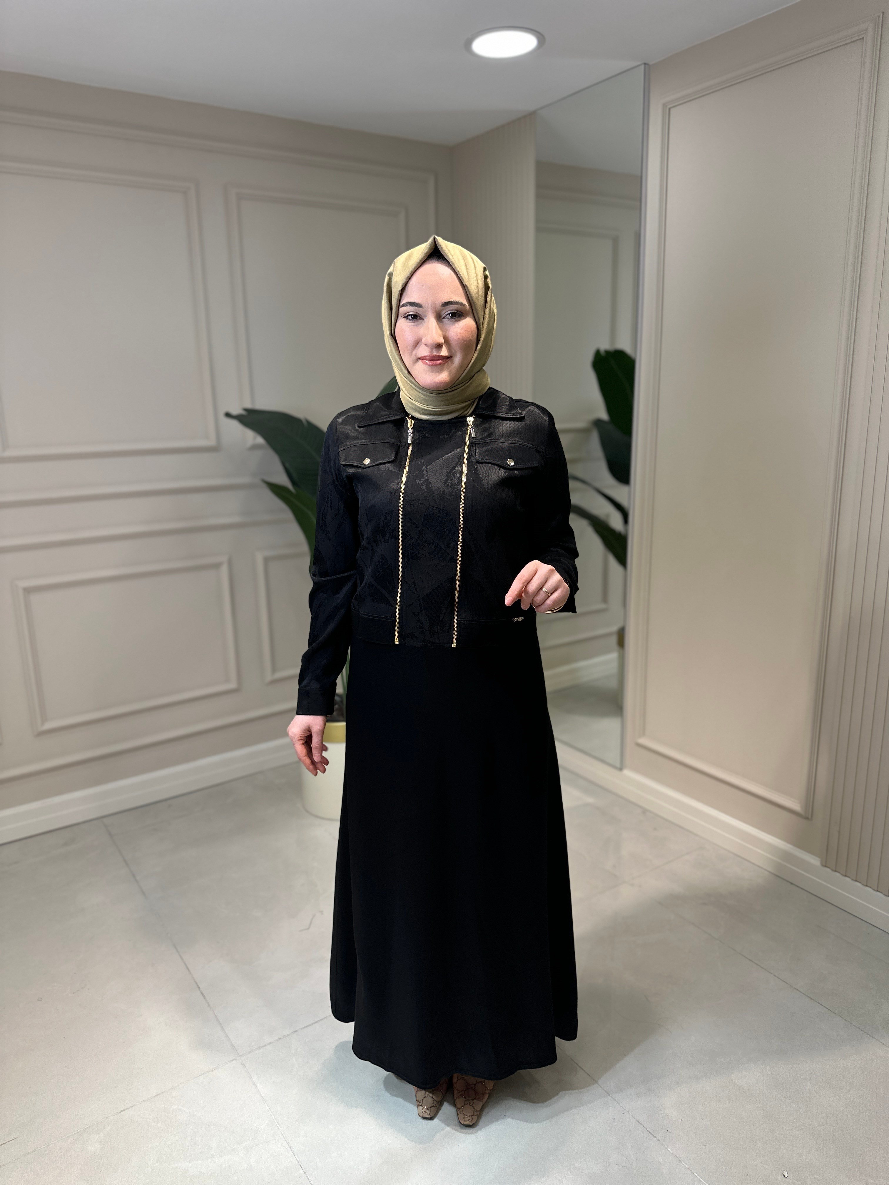 5305 Jakar Kumaş Elbise