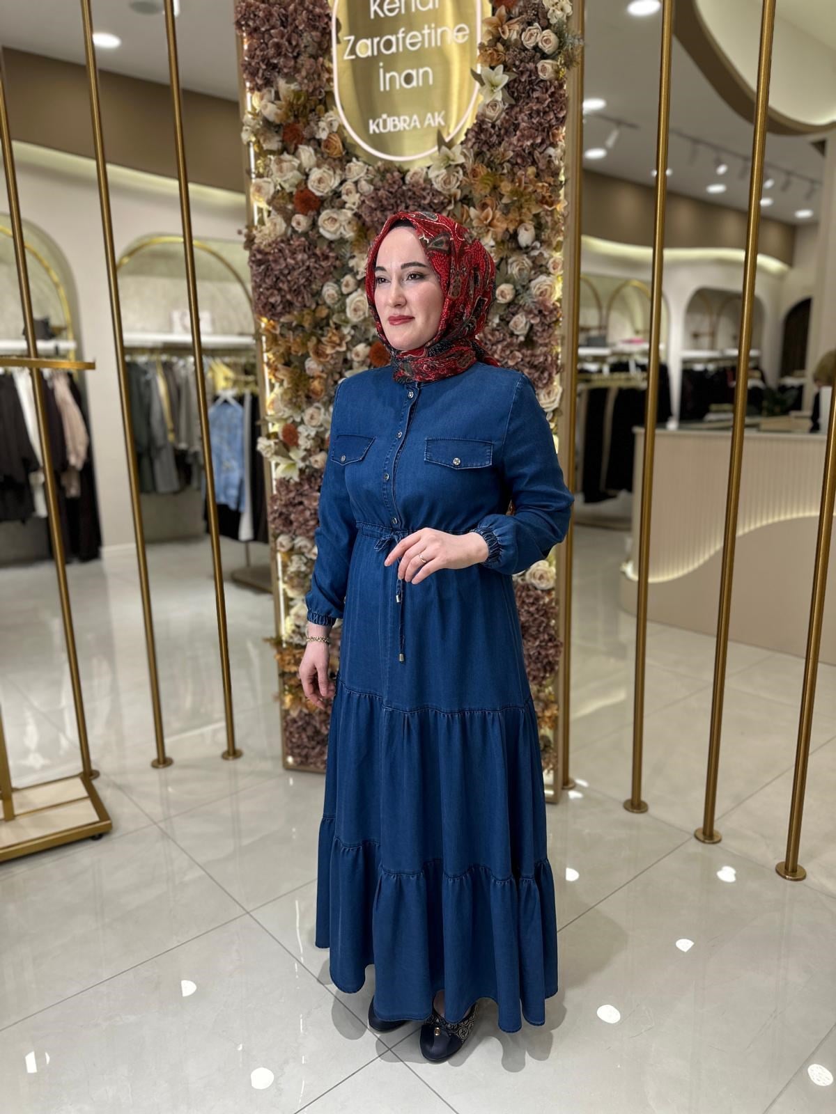 5400 Tencel Kumaş Elbise