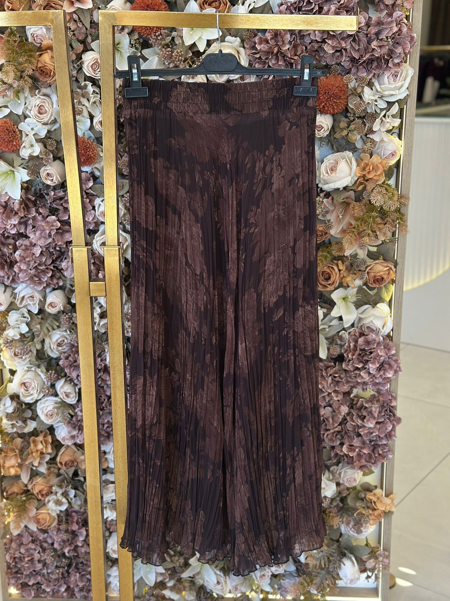 5482 Efru Desen Kırıştırma Etek