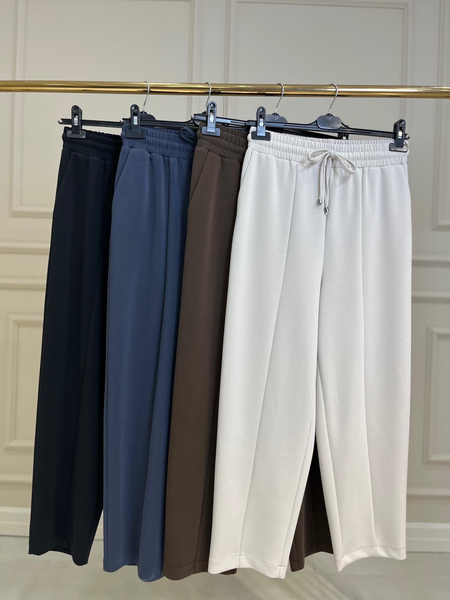 5554 Önden Parçalı Havuç Bambu Pantolon