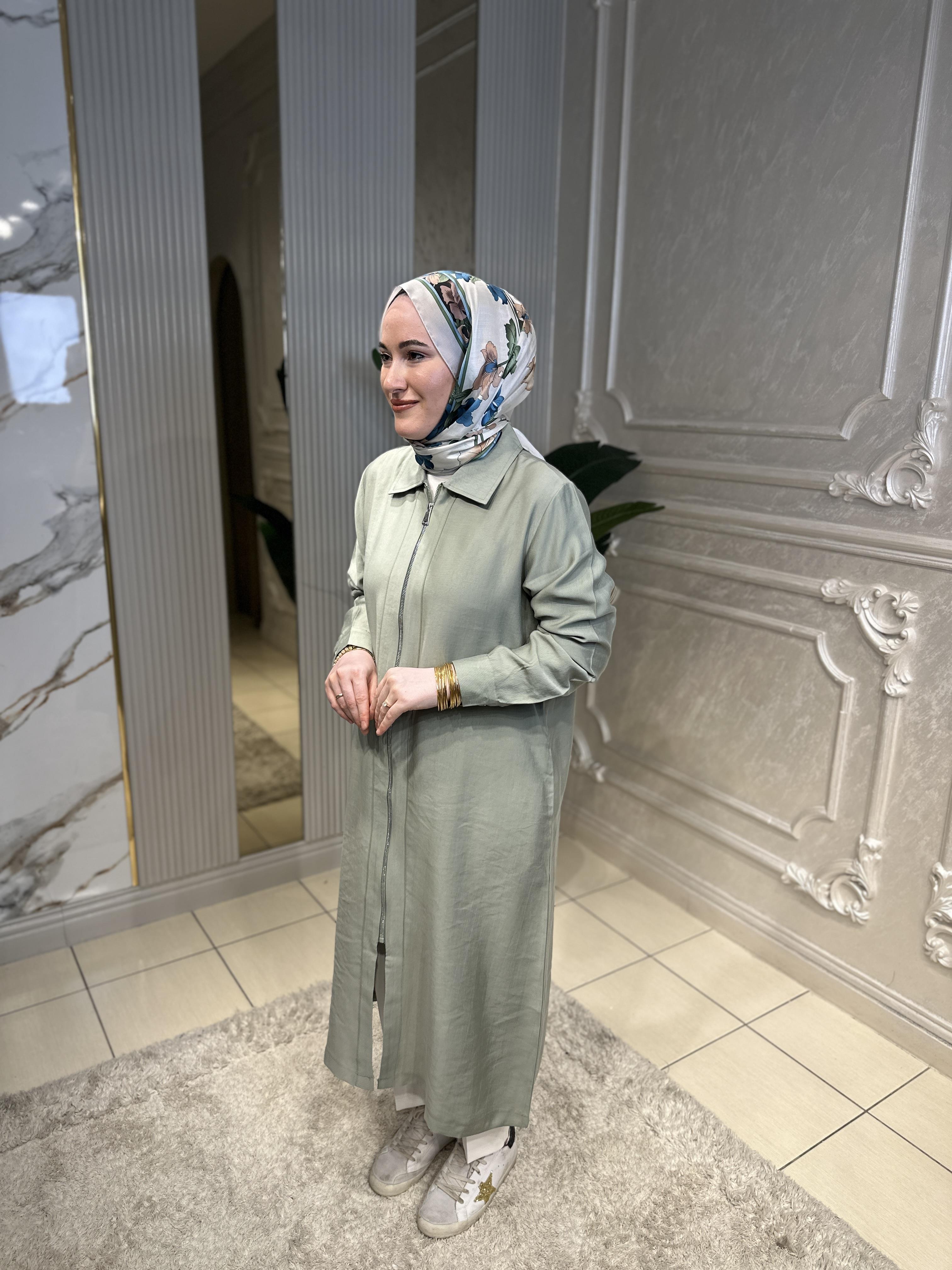 5674 Uzun Boy Fermuarlı Kap