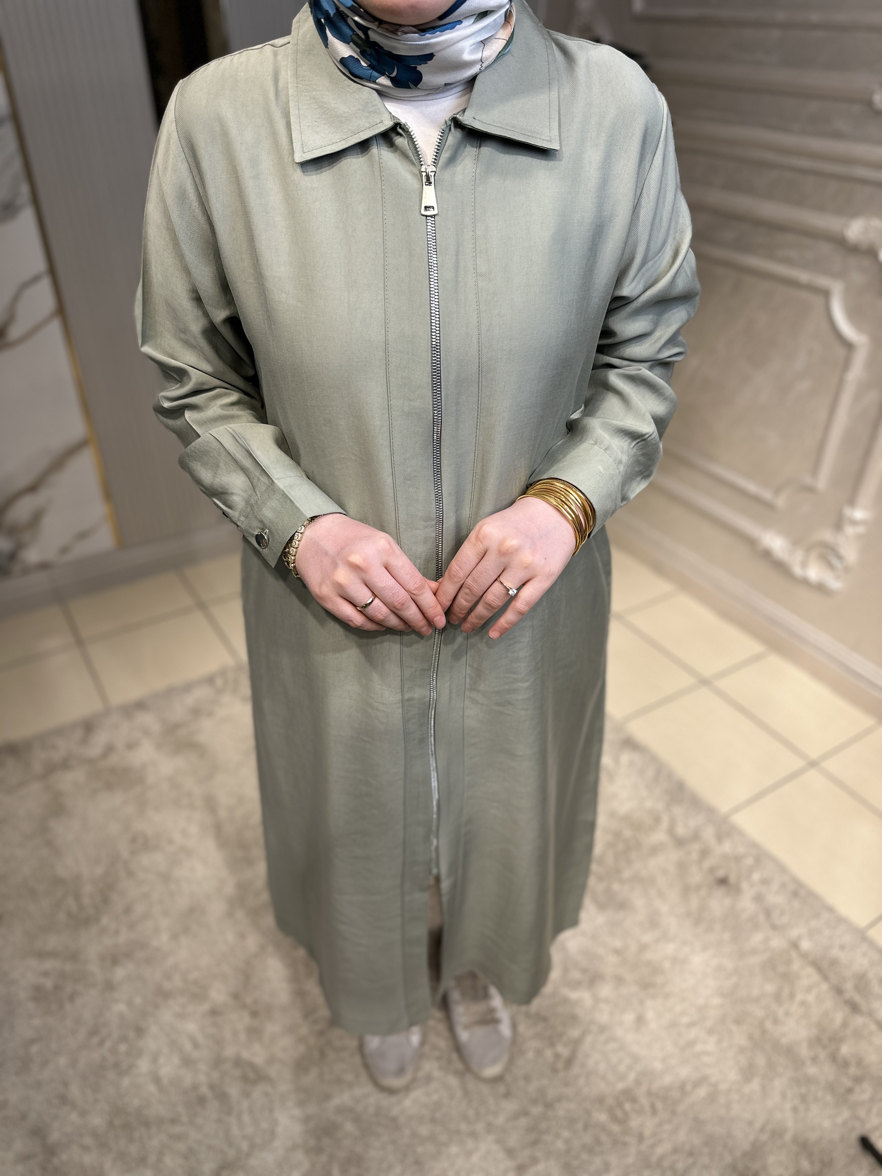 5674 Uzun Boy Fermuarlı Kap