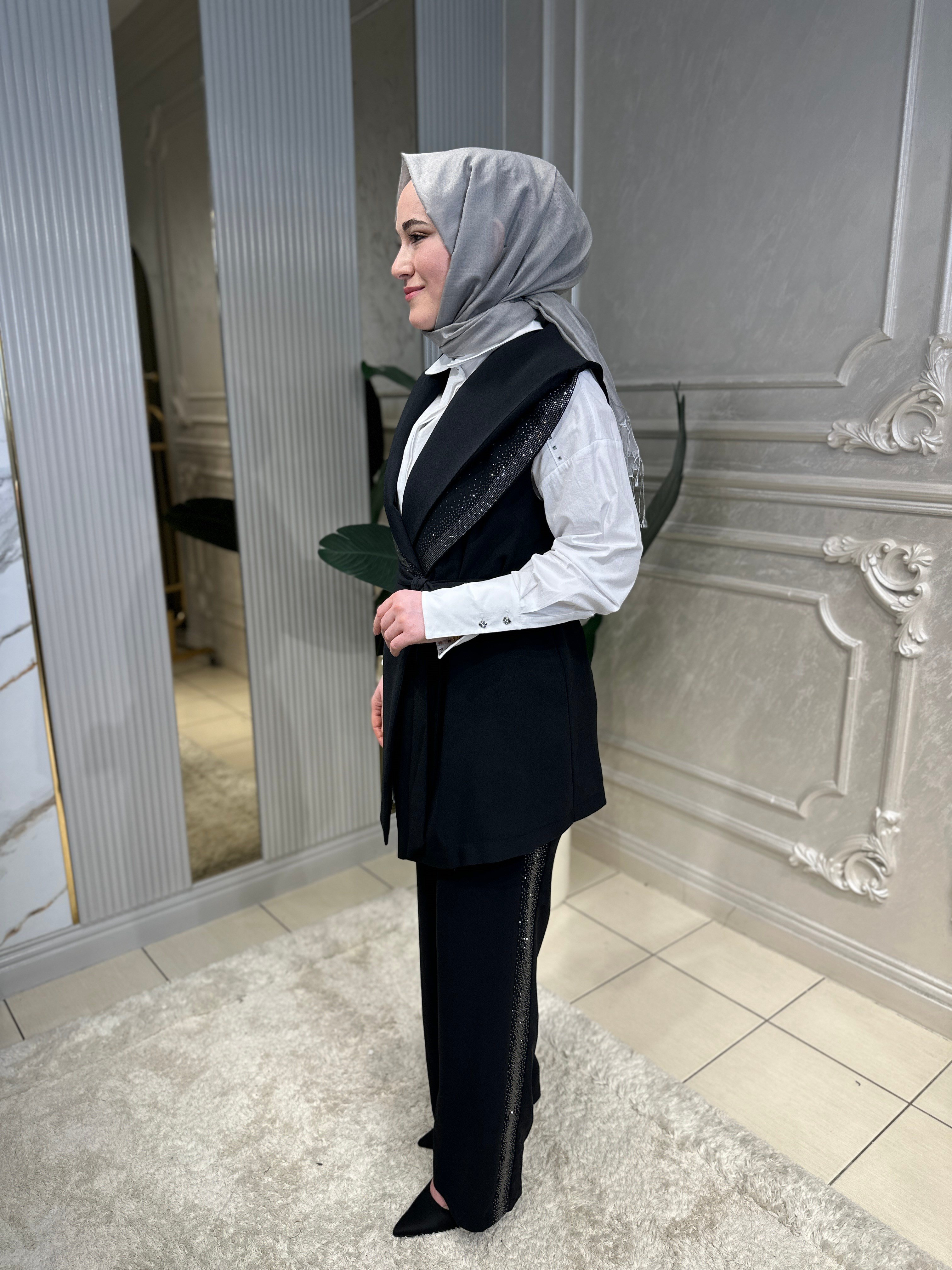 8498 Pantolon Takım