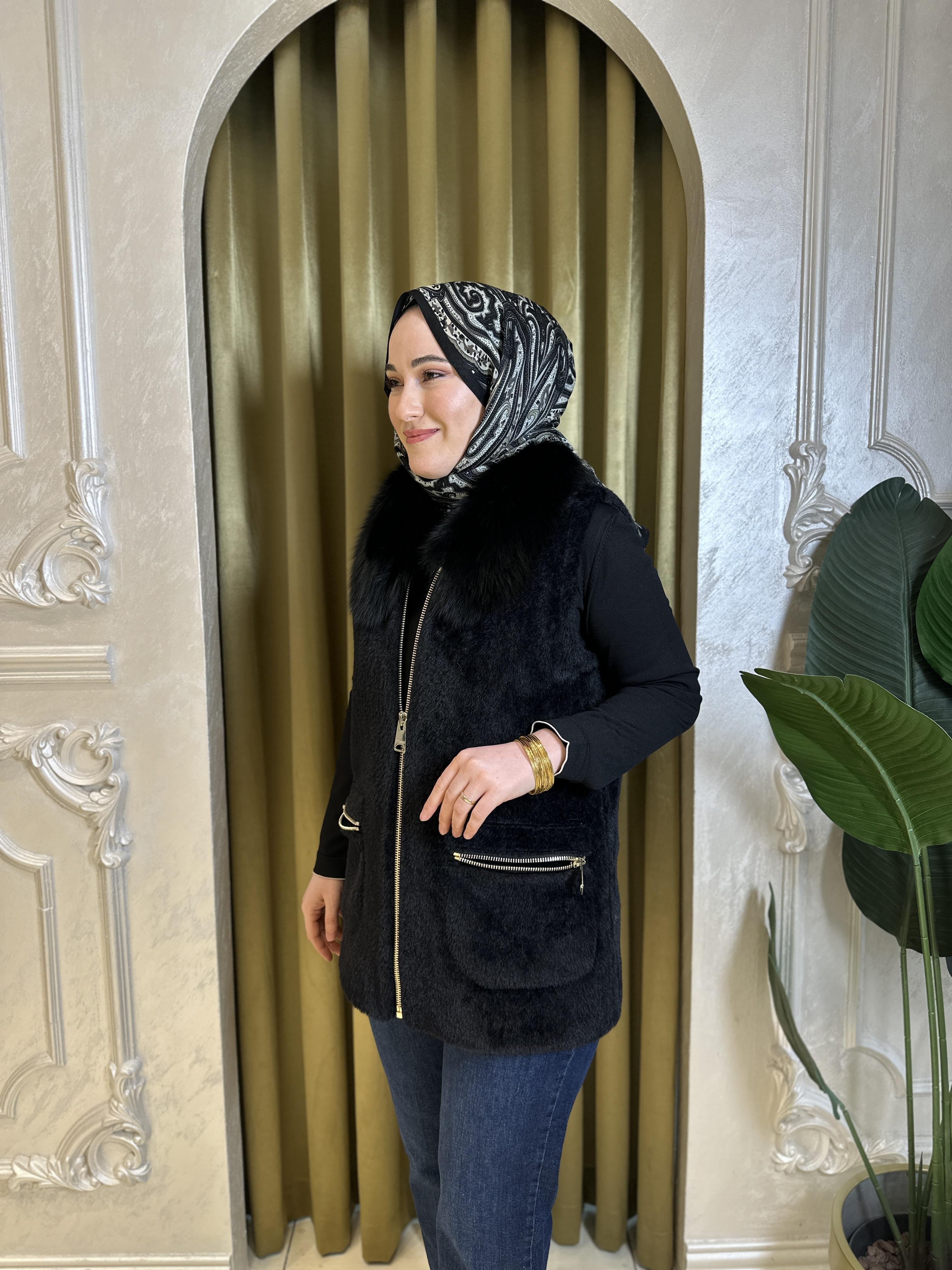 9022 Angora Yelek