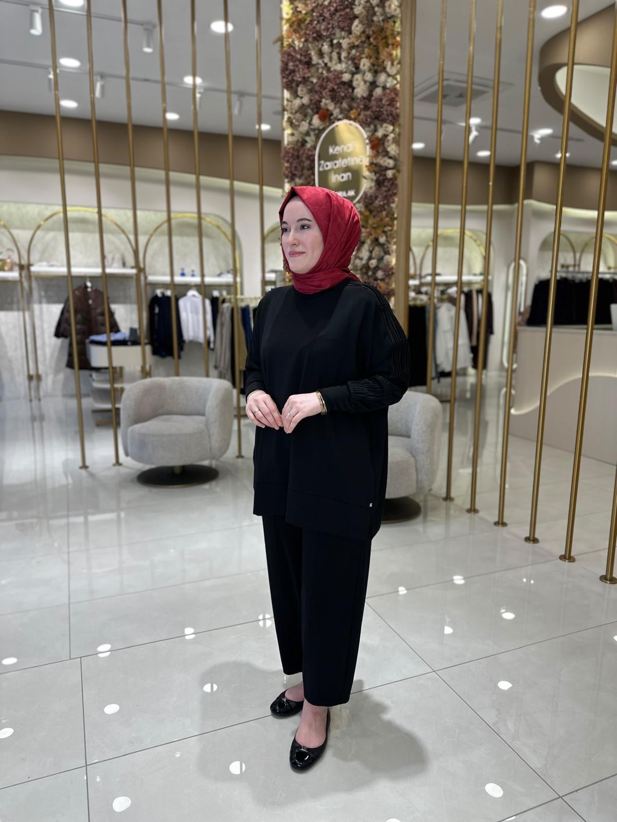 9201 Ghisa Pantolonlu Takım
