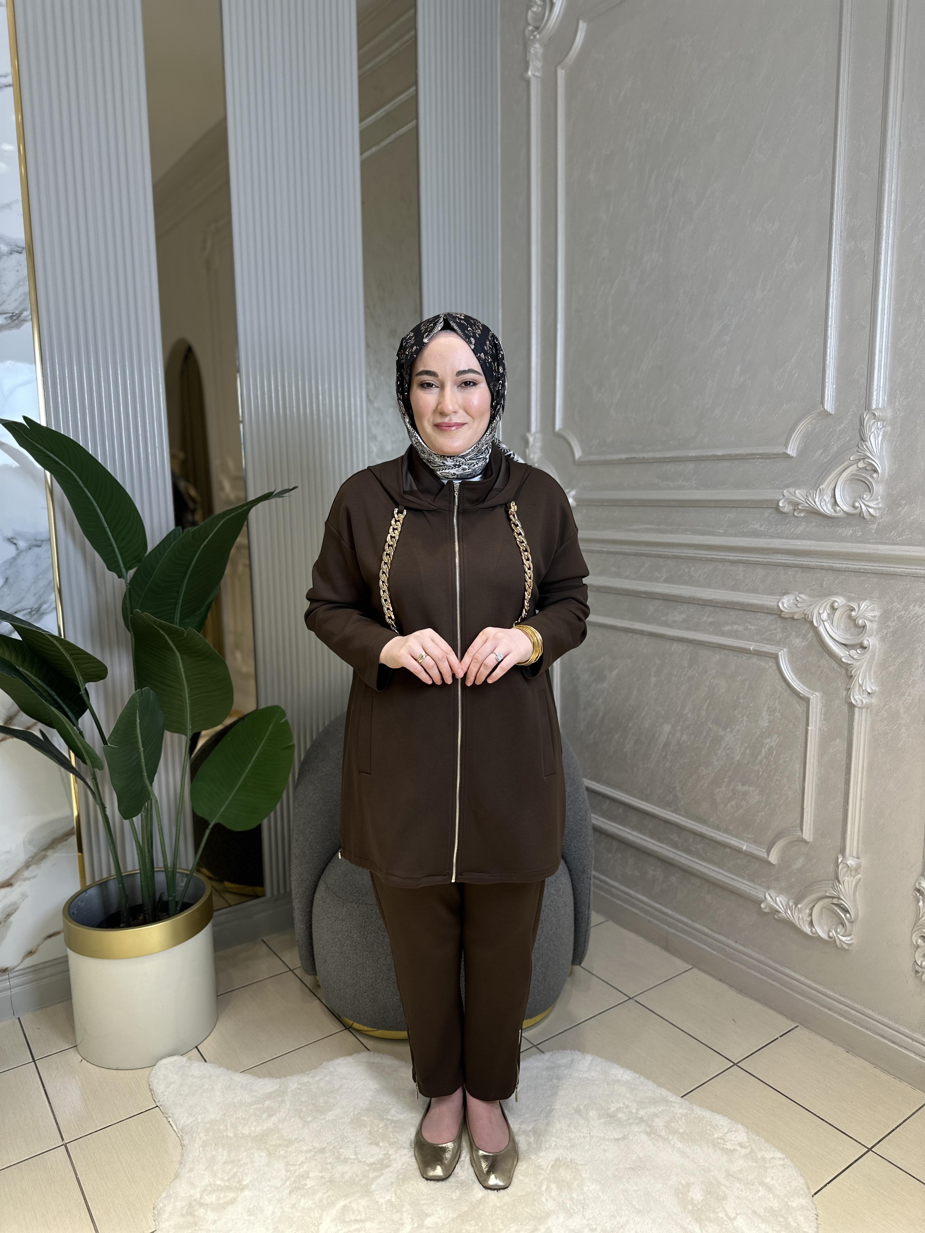 Ak30908 Oysho Pantolonlu Takım