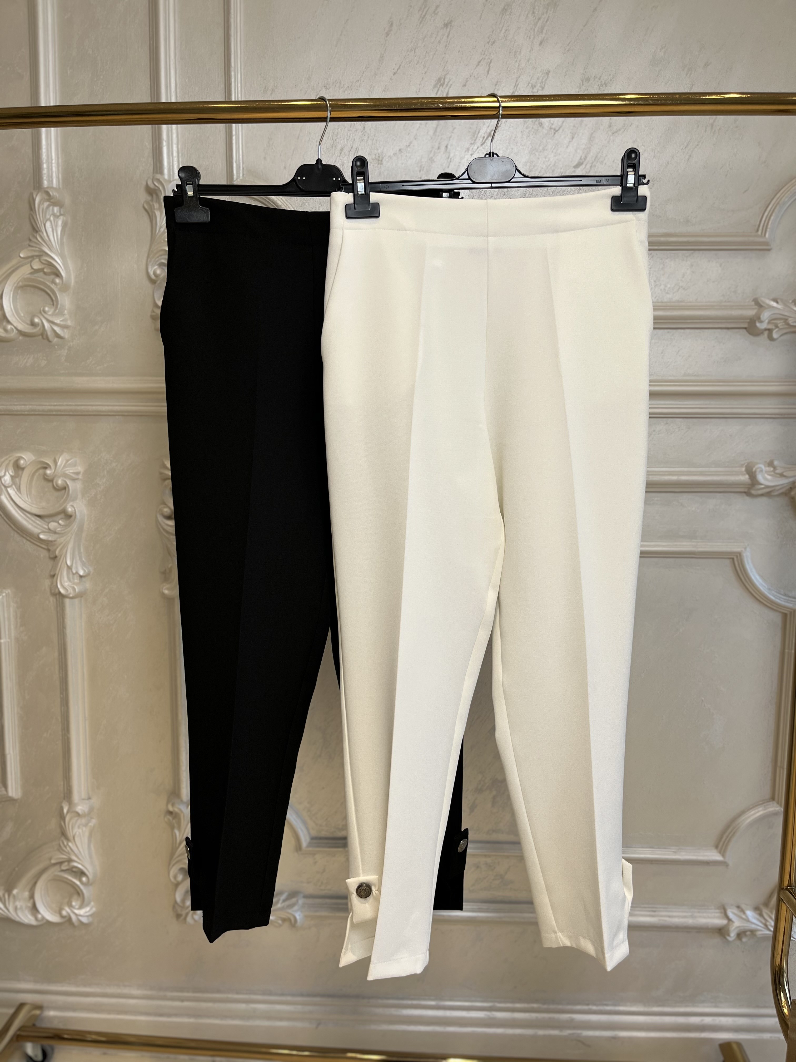 Ak327 Double Düğmeli Pantolon