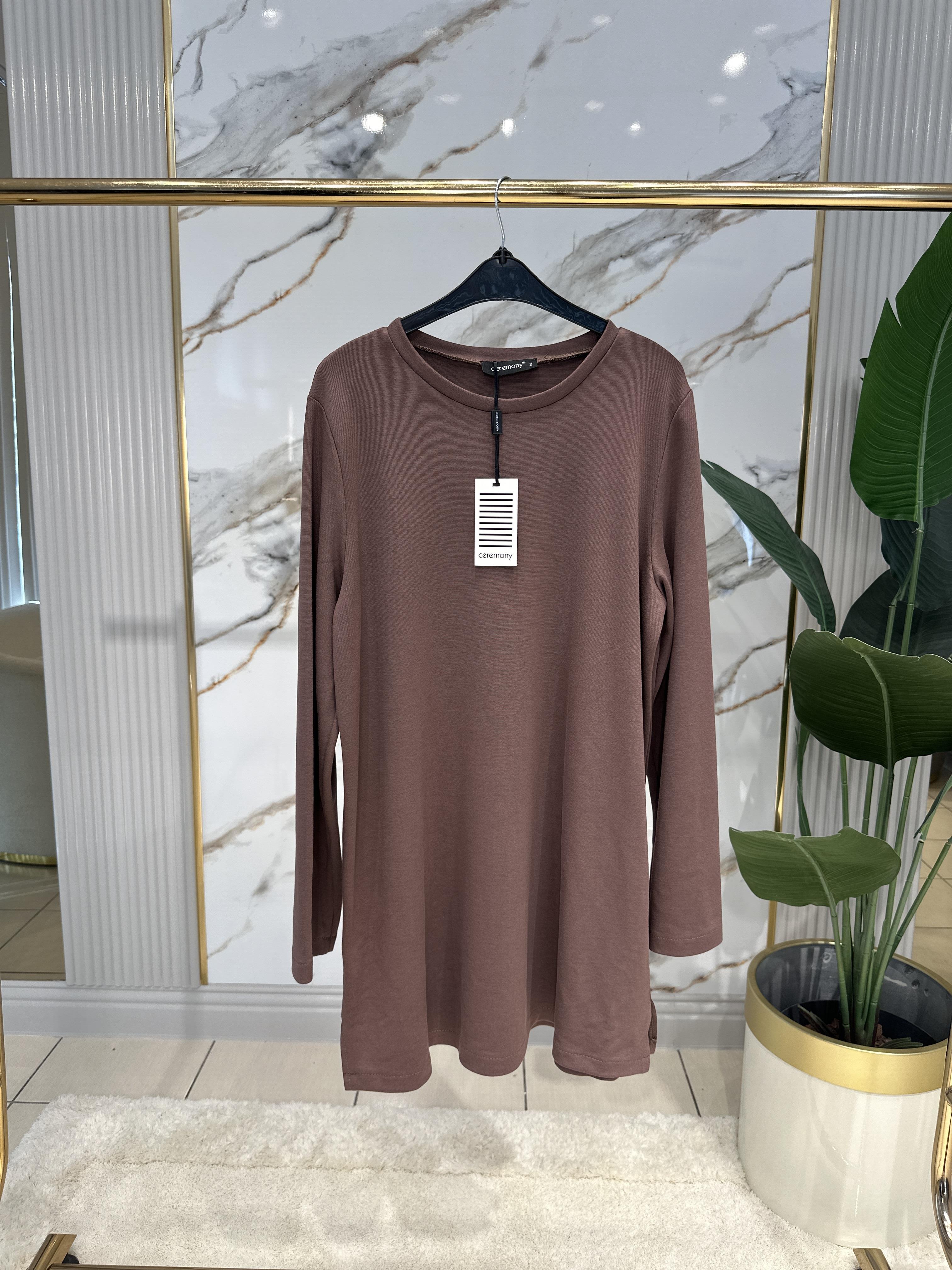 Ceremony5148 Çelik Triko Basic Tunik