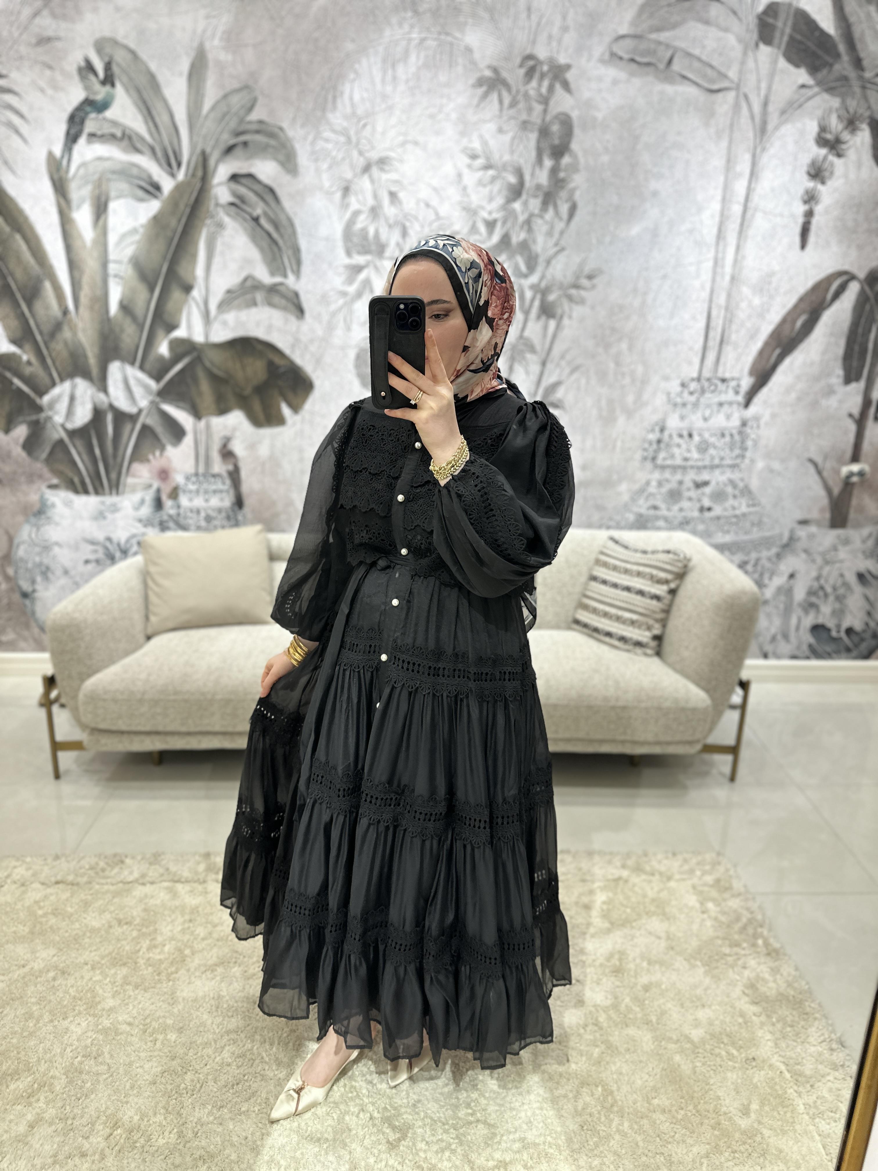 İthal Viscose Elbise