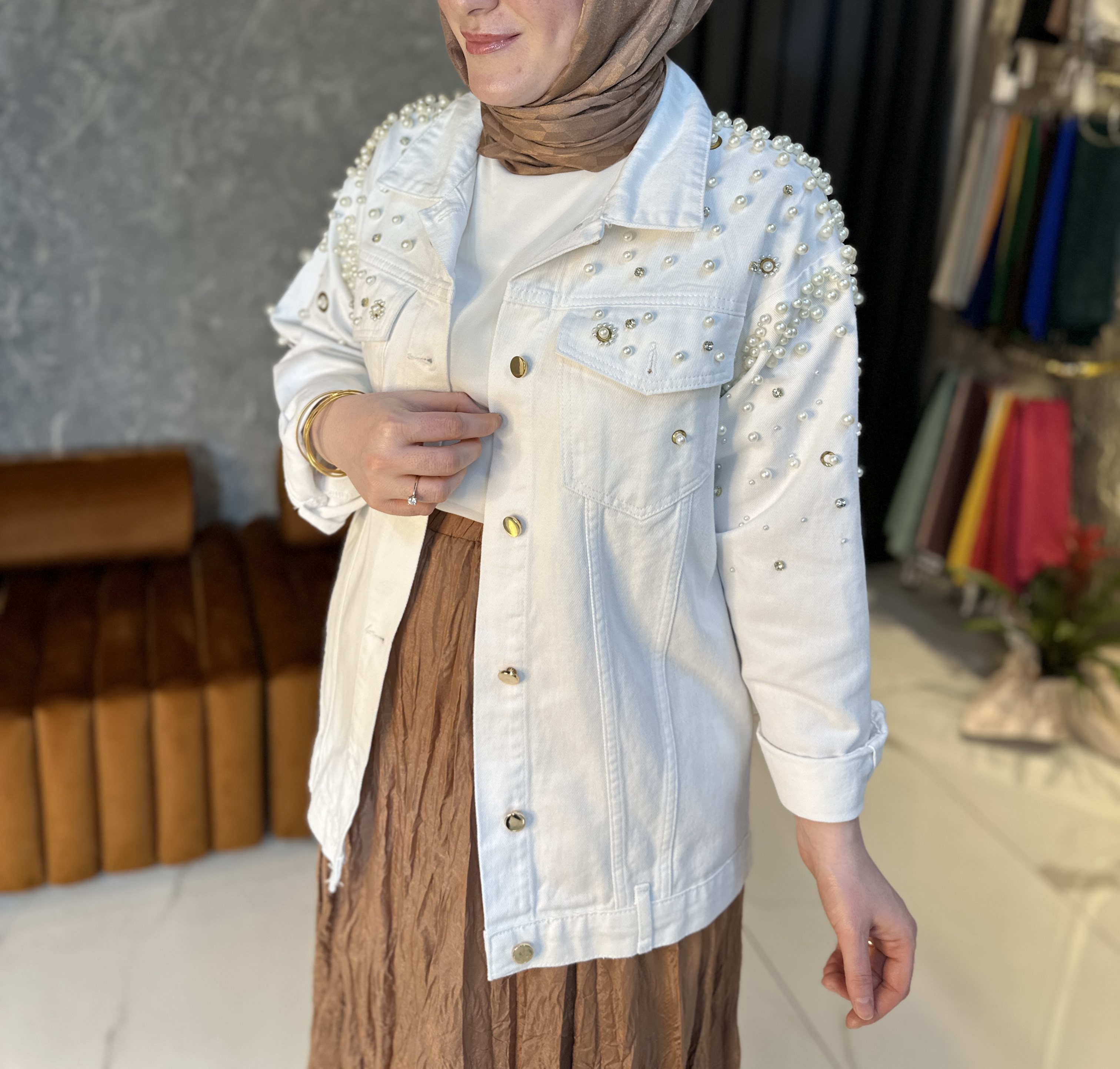 Missemramis4295 Perla Kot Ceket