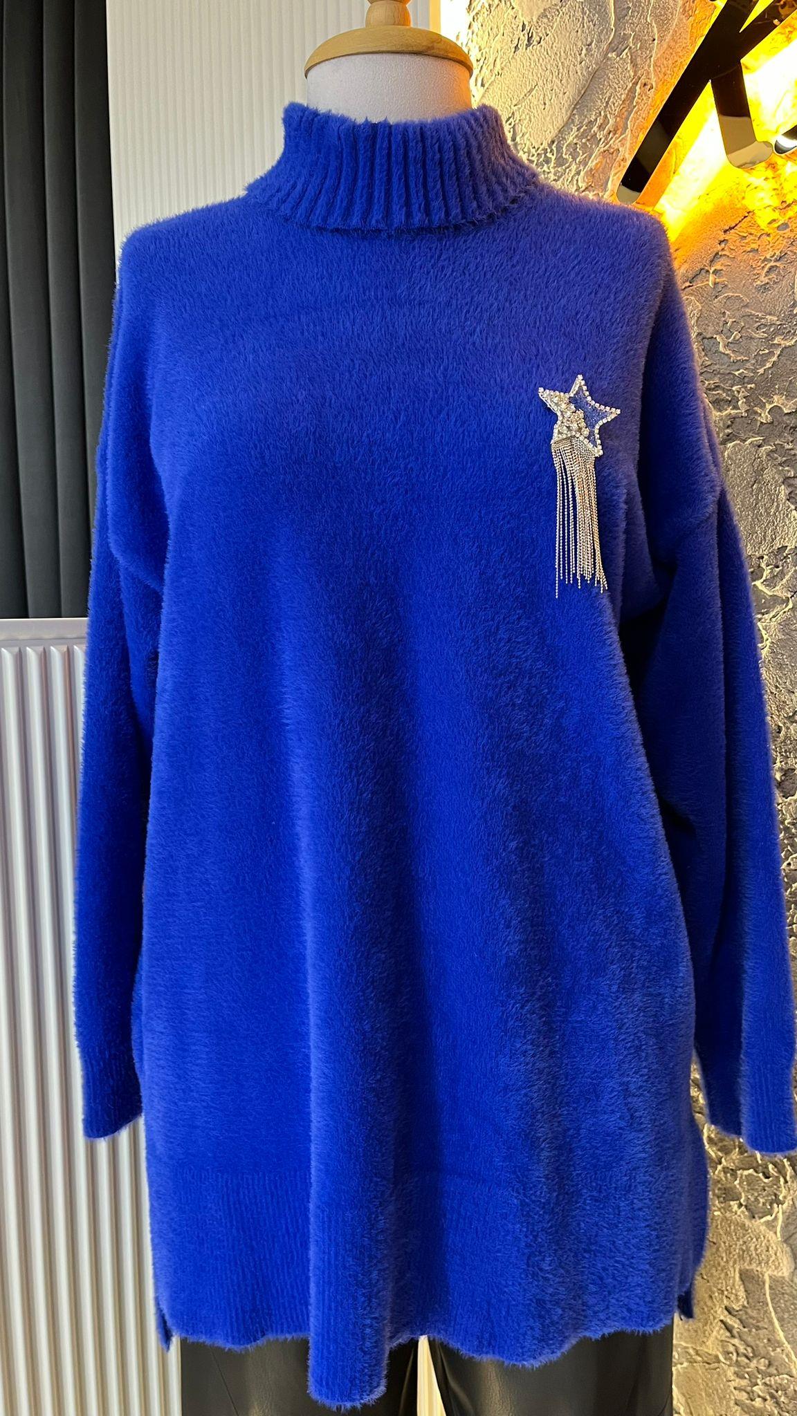 Nuss 200 Yıldız Angora Kazak