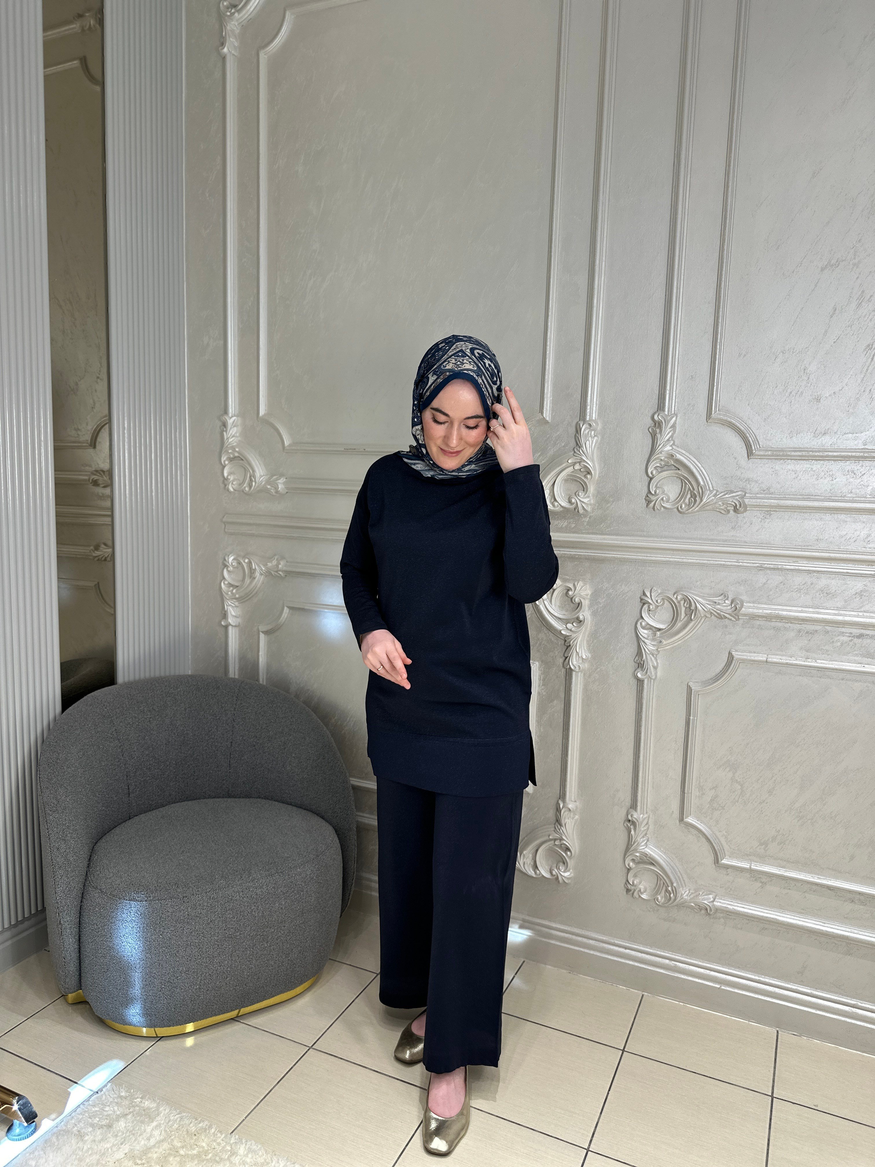 Nuss1512 Simli PantolonTakım