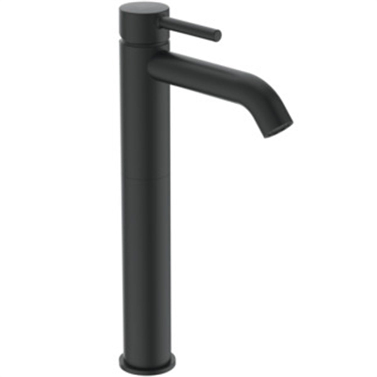Ideal Standard Ceraline Yüksek Lavabo Bataryası Mat Siyah Sifon Kumandasız-5 L/dk