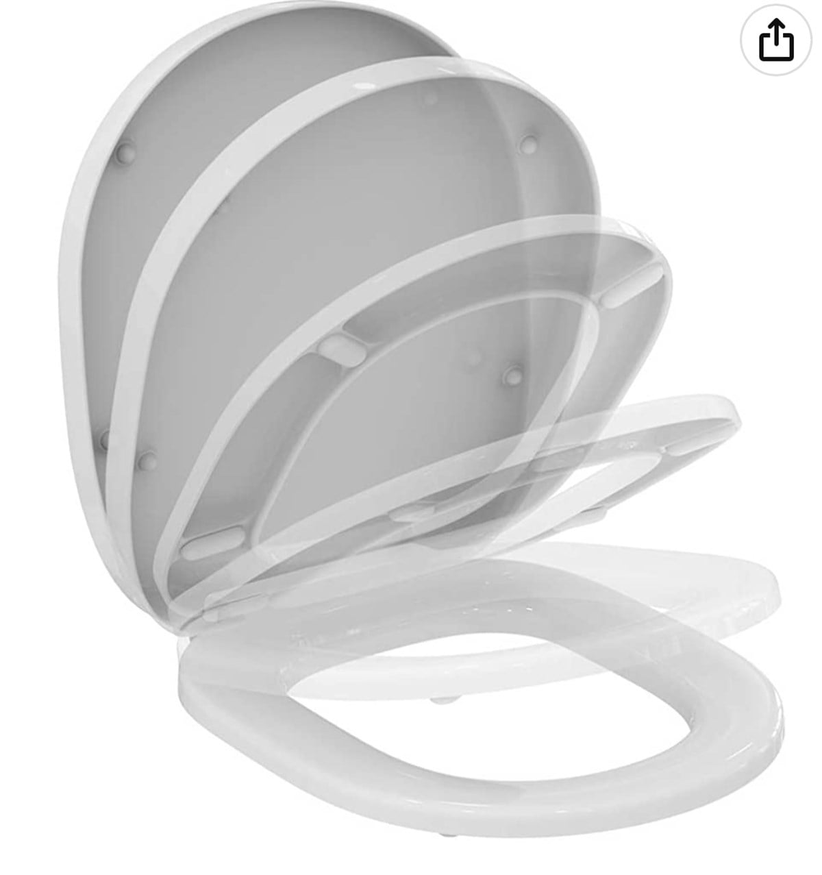 Ideal Standard Concept Klozet Kapağı Yavaş Kapanan