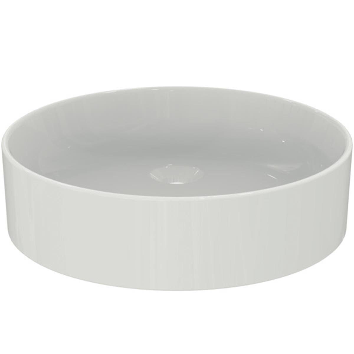 MARKA}Çanak LavabolarT369601Conca Tezgah Üstü Yuvarlak Çanak Lavabo 45 cm