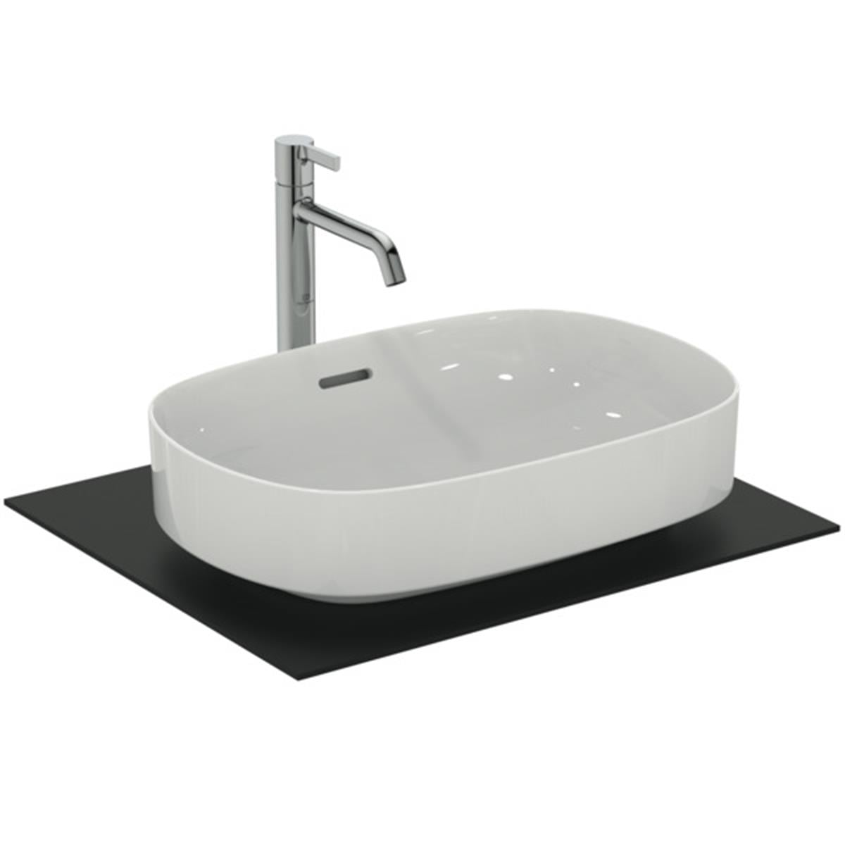 MARKA}Çanak LavabolarT440101Linda-X Lavabo 50cm Beyaz