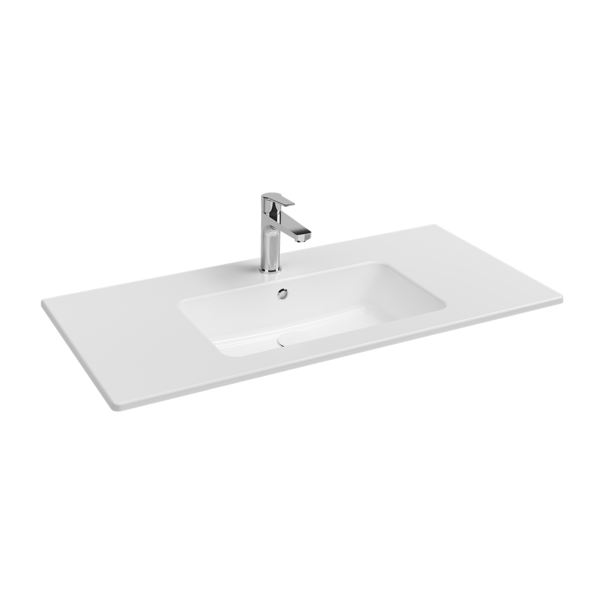 MARKA}Etajerli LavabolarZ290302Archisol Thin Etajerli Lavabo 101 cm