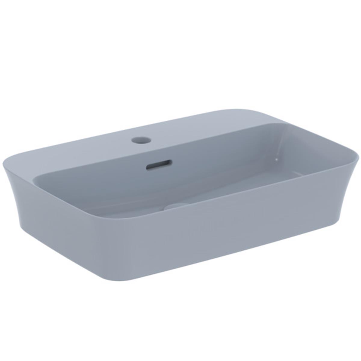 MARKA}Tezgah Üstü LavabolarE2077X8Ipalyss Tezgah Üstü Lavabo 55cm-Barut