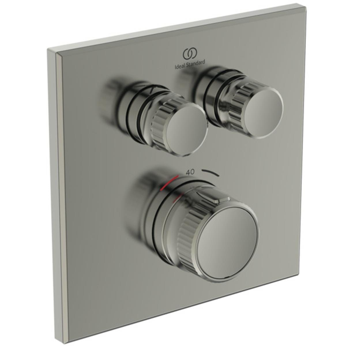 Ankastre Banyo BataryasıIdeal StandardA7302GNIdeal StandardCeratherm Navigo Termostatik Ankastre Banyo Bataryası Gümüş FırtınaCeratherm Navigo Termostatik Ankastre Banyo Bataryası Gümüş Fırtına