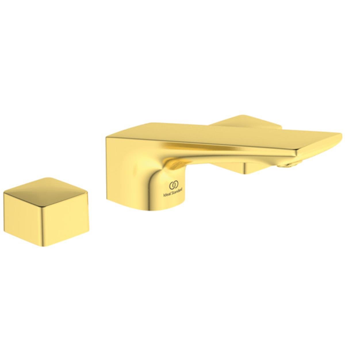 Ankastre Lavabo BataryasıIdeal StandardBC759A2Ideal StandardIdeal Standard Conca 3 Delikli Lavabo Bataryası 5l/dk Fırçalanmış Altın Sifon KumandalıIdeal Standard Conca 3 Delikli Lavabo Bataryası 5l/dk Fırçalanmış Altın Sifon Kumandalı