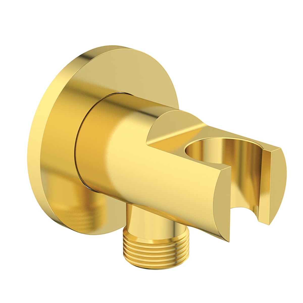 Ideal Standard IdealRain Ankastre Dirsek-Askı Fırçalanmış Altın