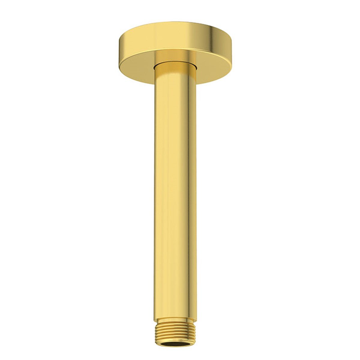 Ideal Standard IdealRain Tavandan Duş Kolu-15 cm Fırçalanmış Altın