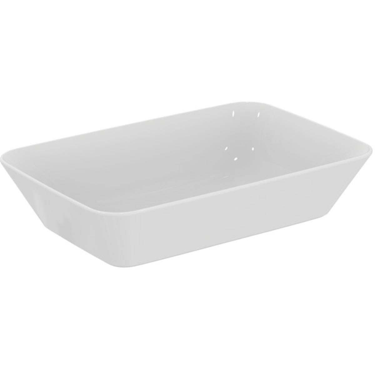 MARKA}Çanak LavabolarE034801Connect Air Tezgah Üstü Dikdörtgen Çanak Lavabo 60 cm