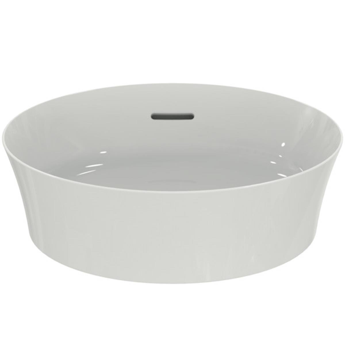 MARKA}Çanak LavabolarE141301Ipalyss Tezgah Üstü Yuvarlak Çanak Lavabo 40cm-Beyaz