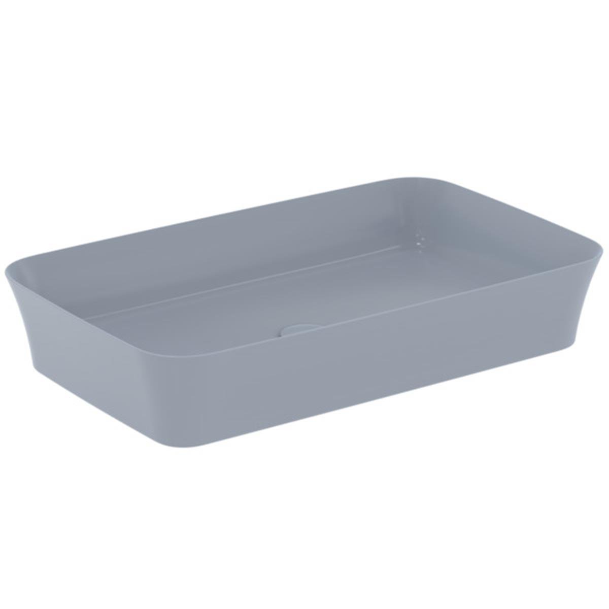 MARKA}Çanak LavabolarE1886X8Ipalyss Tezgah Üstü Dikdörtgen Çanak Lavabo 65cm-Barut
