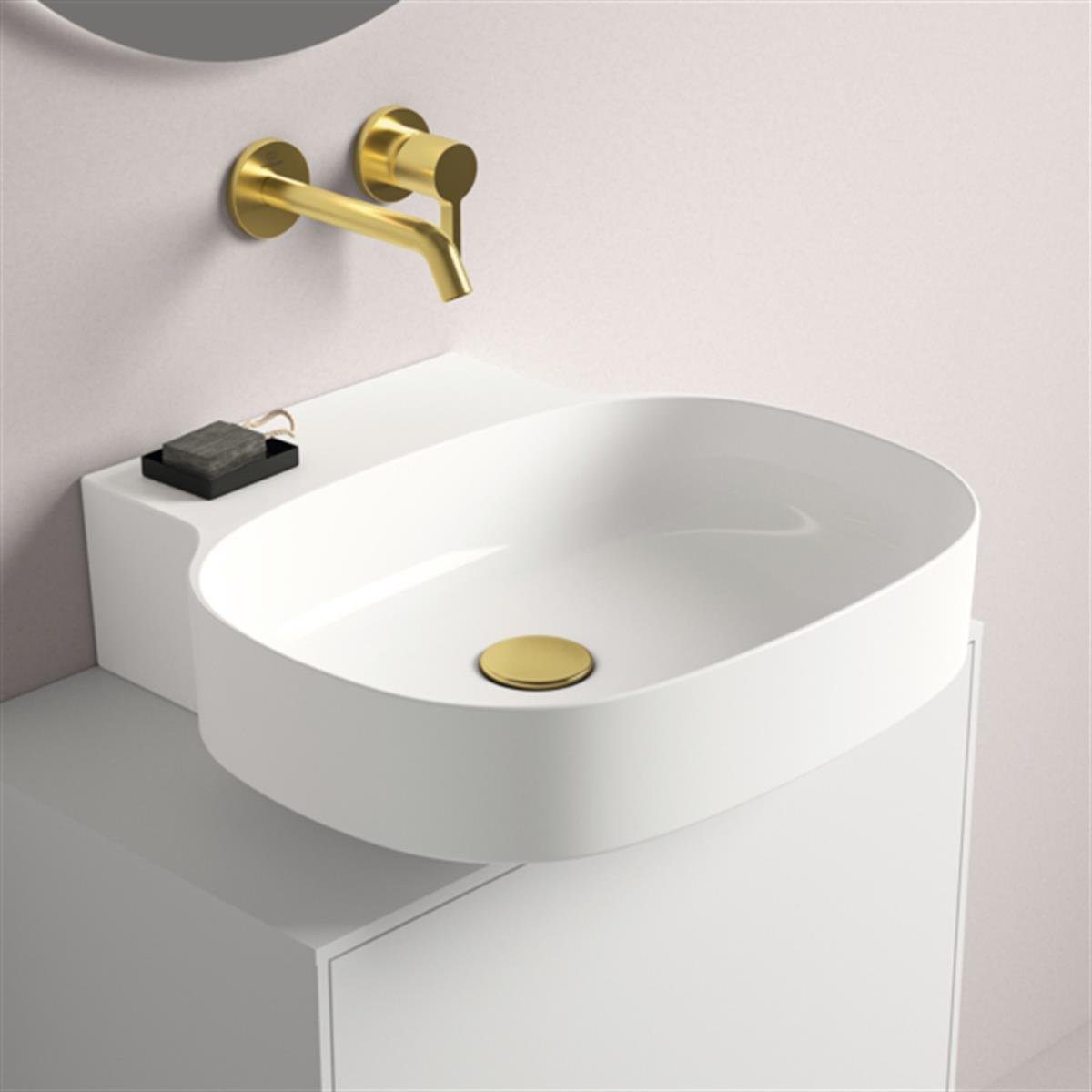 MARKA}Çanak LavabolarT439201Linda-X Lavabo 50cm Beyaz